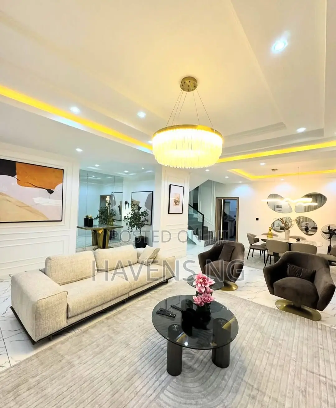 Luxury 3-Bedroom Apartment With Modern Facilities