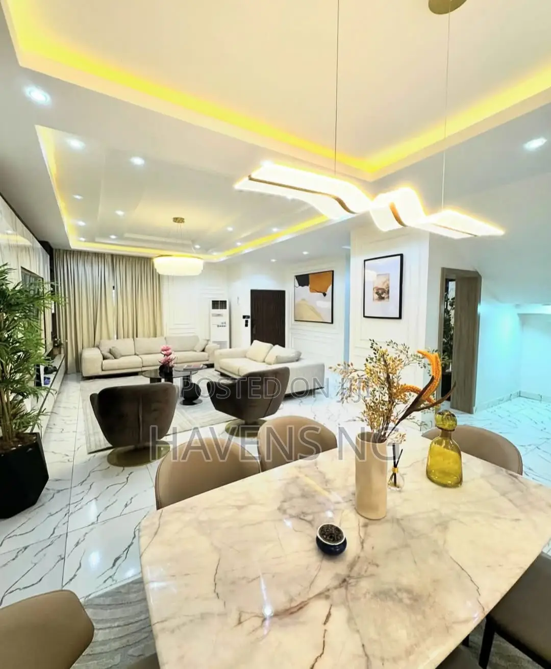 Luxury 3-Bedroom Apartment With Modern Facilities