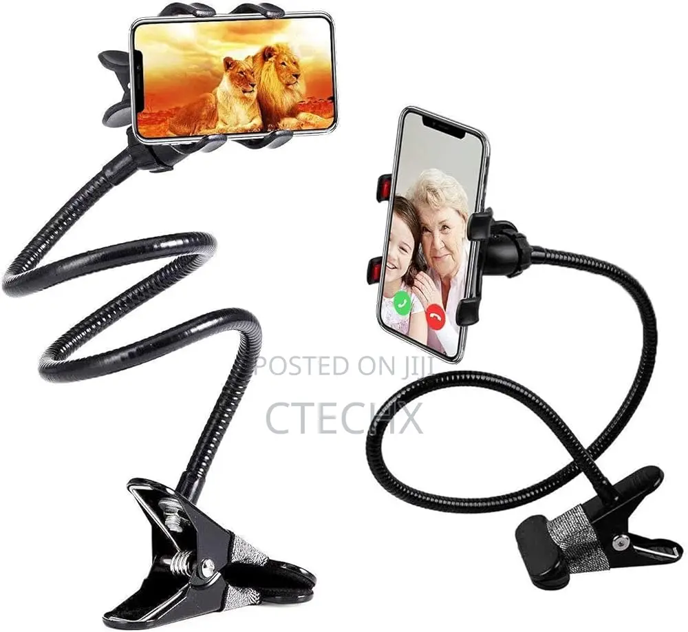 Universal Phone Holder With 360 Degree Rotation With Clip