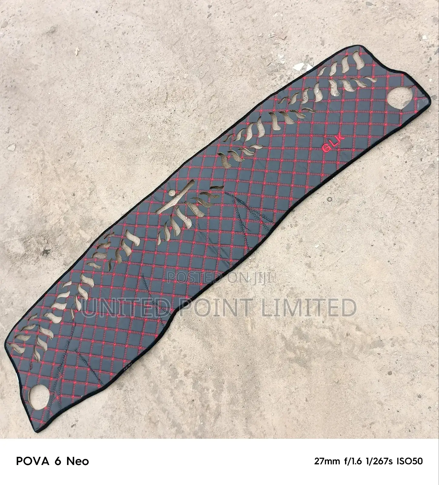 GLK Leather Dashboard Cover