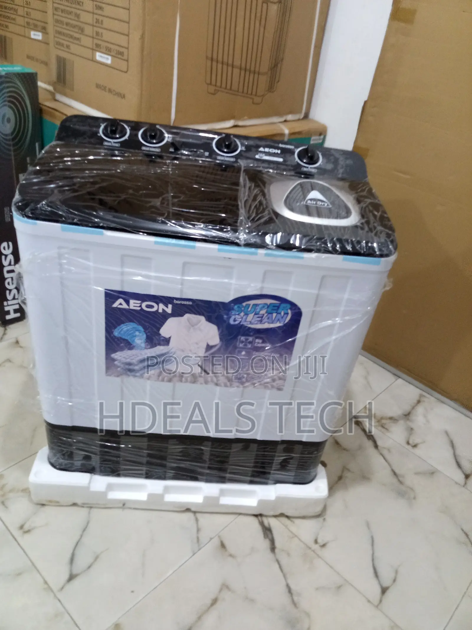 Aeon 13kg Twin Tub - Spin and Wash Excellence