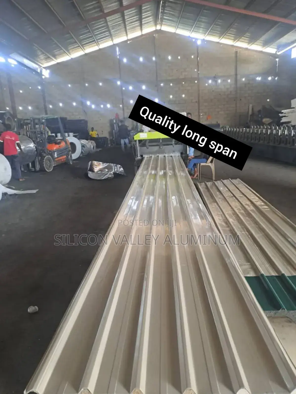 0.45mm (Full/Complete Gauge) Aluminium Longspan Roofing Sheets