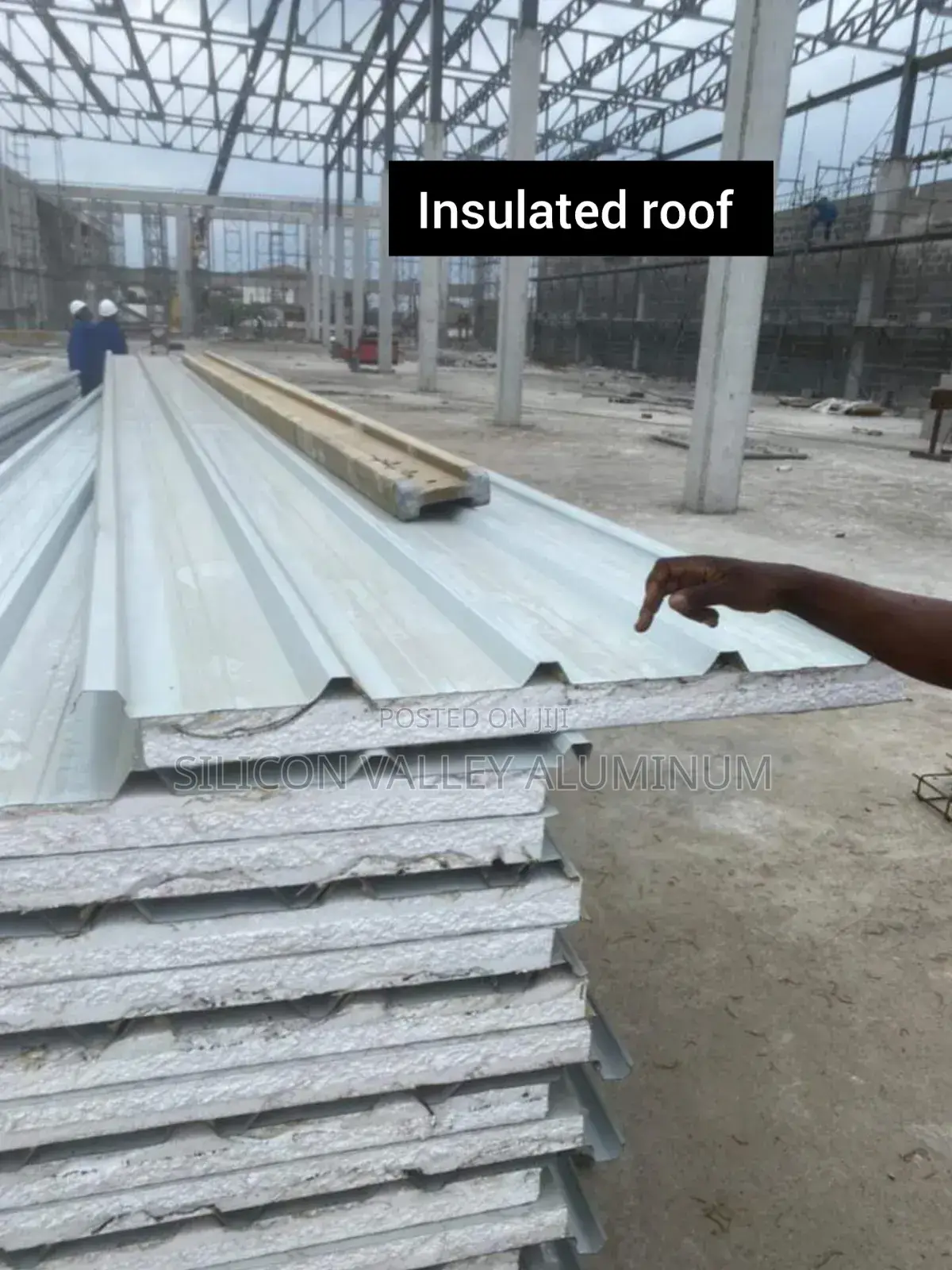 0.55mm Aluminium (Heat Resistant) Insulated Long Span