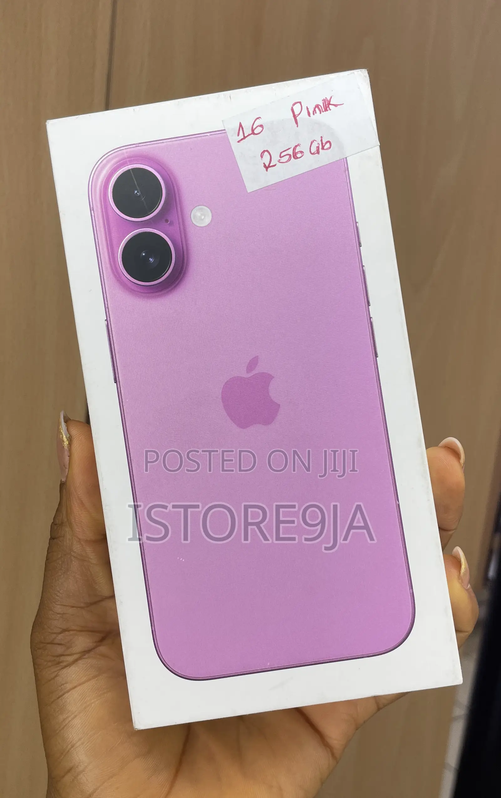New Apple iPhone 16 256 GB Pink