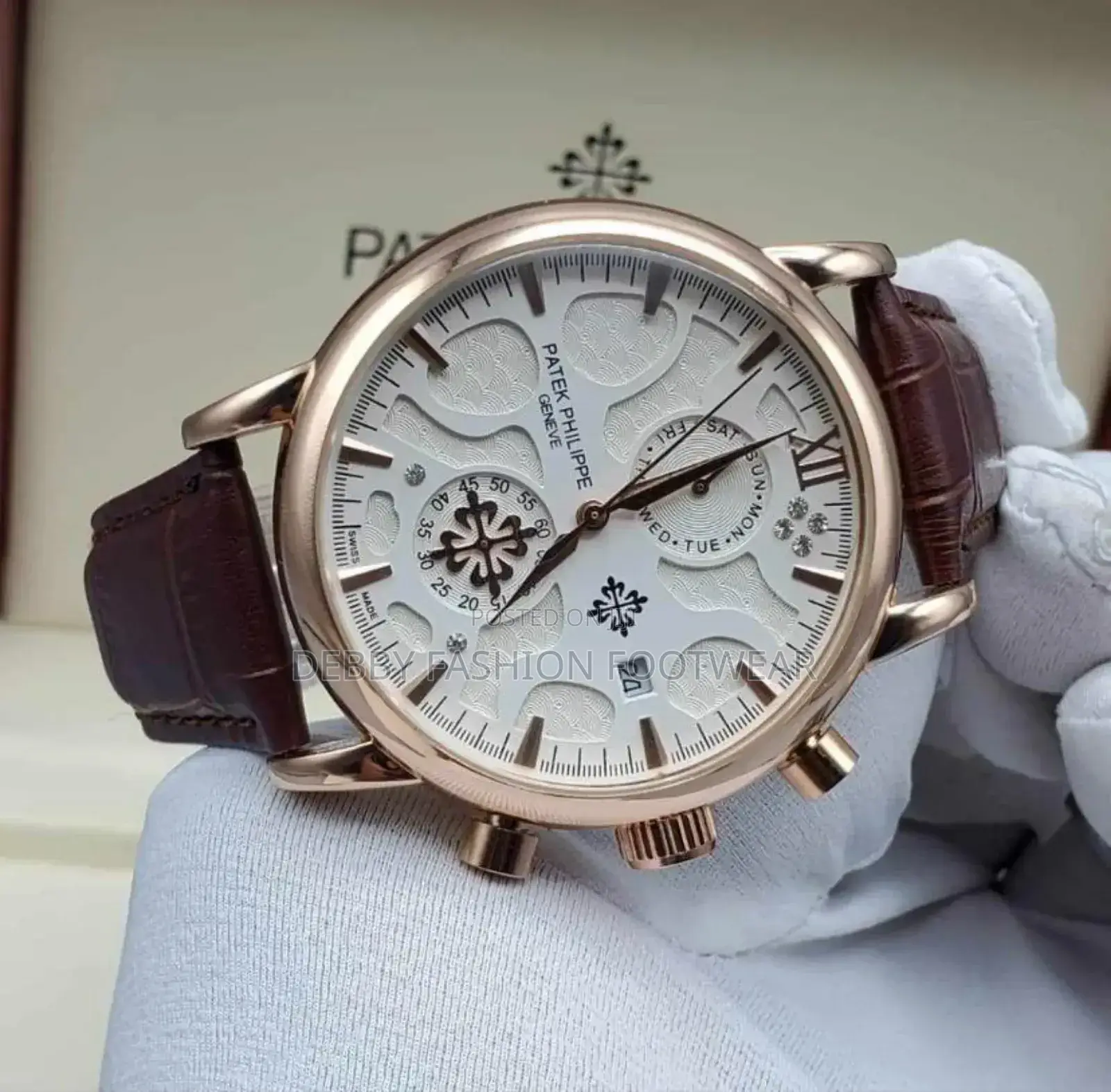 Patek Phillipe Chronograph Leather
