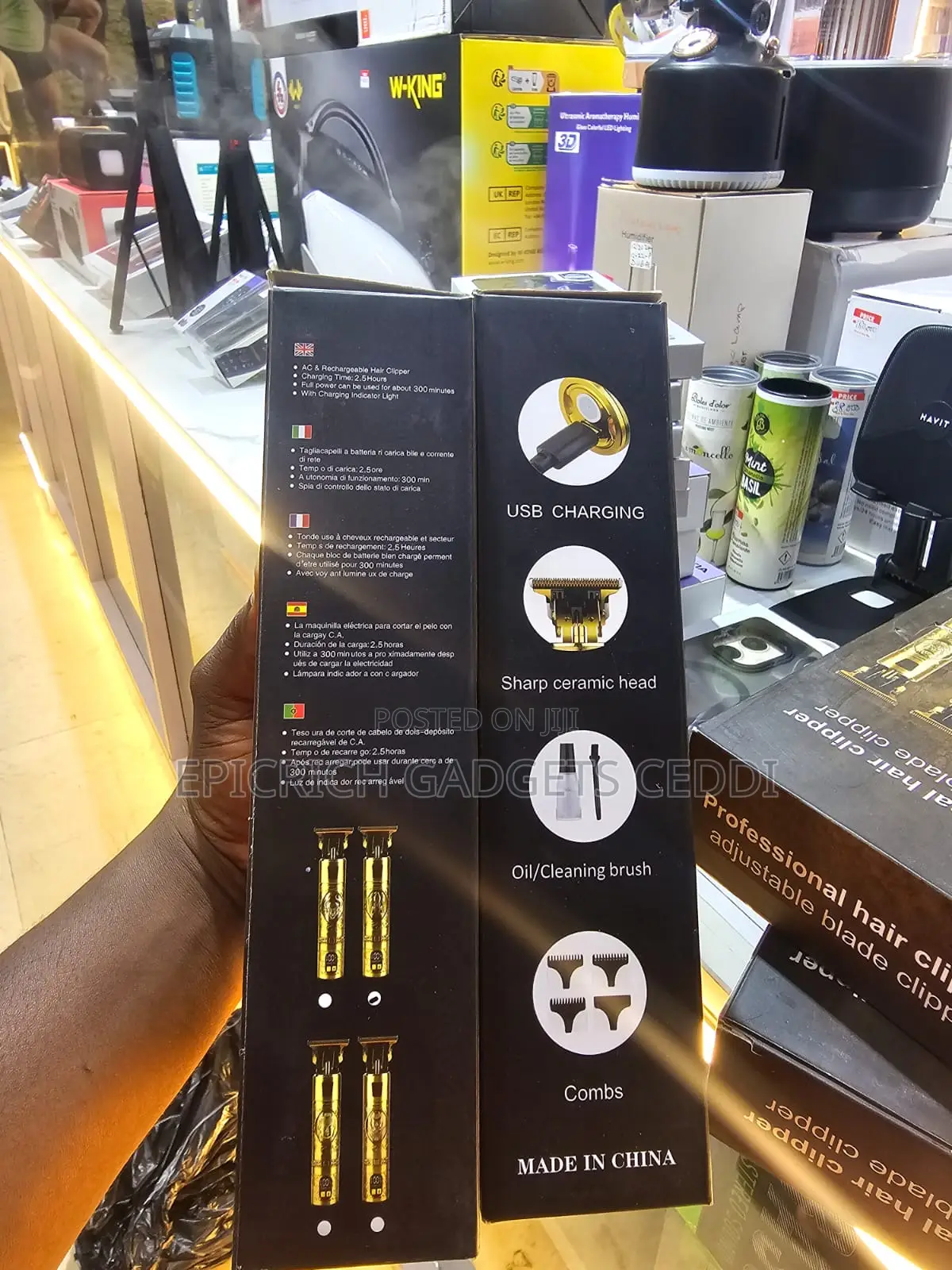 Professional Rechargeable Hair Trimmer