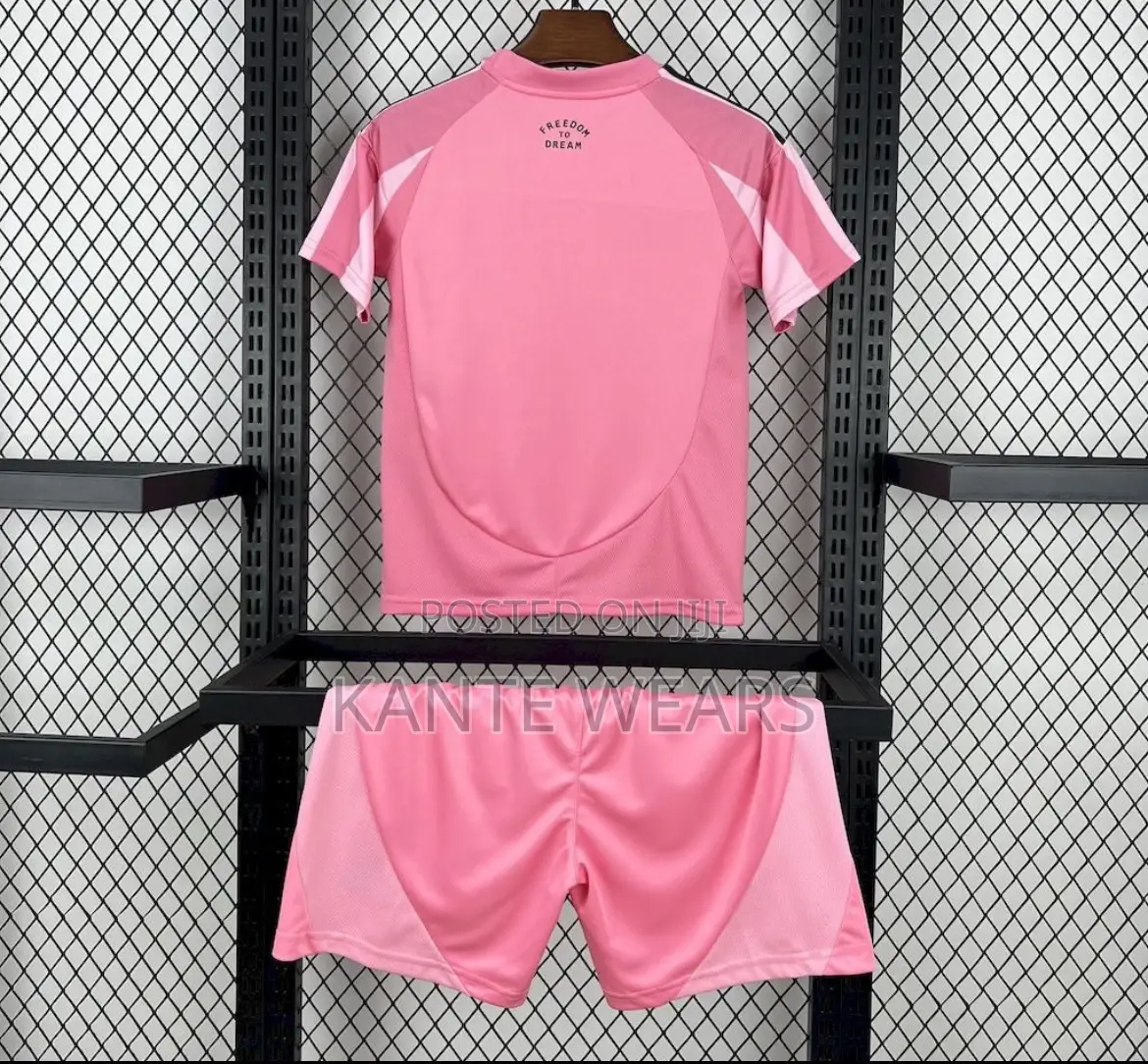 Inter Miami Home Kids Jersey 2025/26 Top Shorts