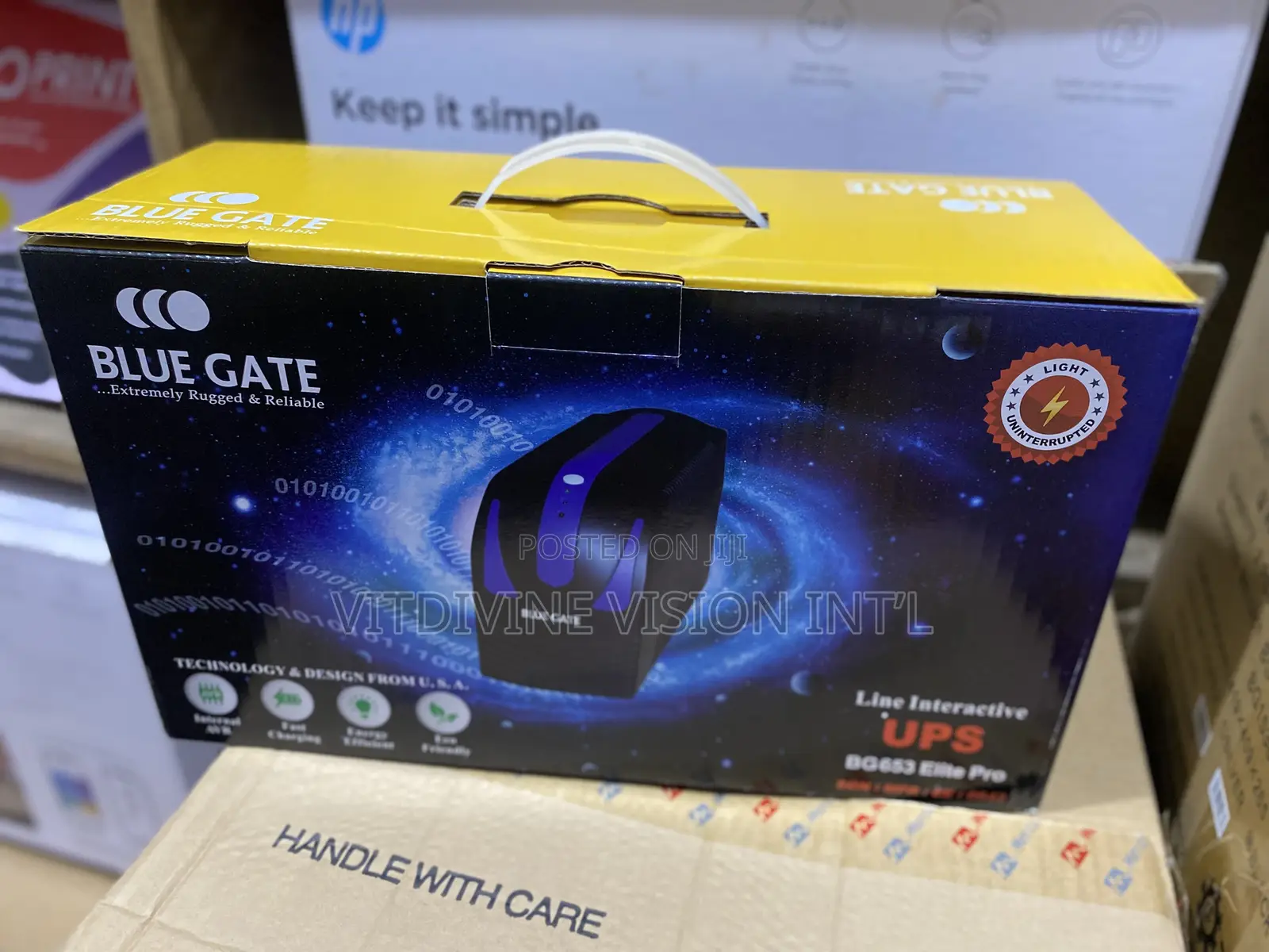 Blue Gate 650va ,653va Ups