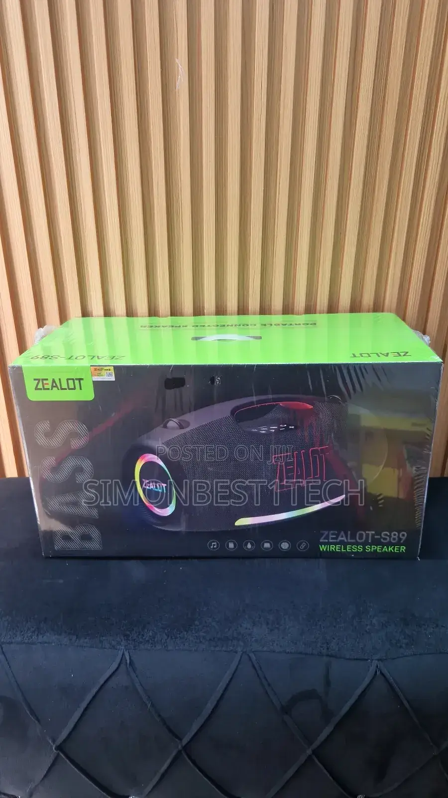 Zealot Speaker S89 With 250w and 48000mah .