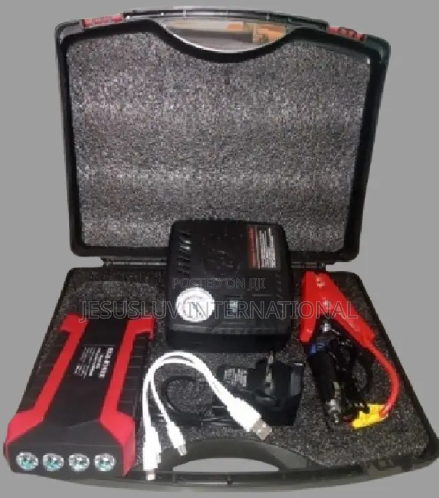 Jump Starter for Diesel Petrol Vehicles With Tyre Inflator