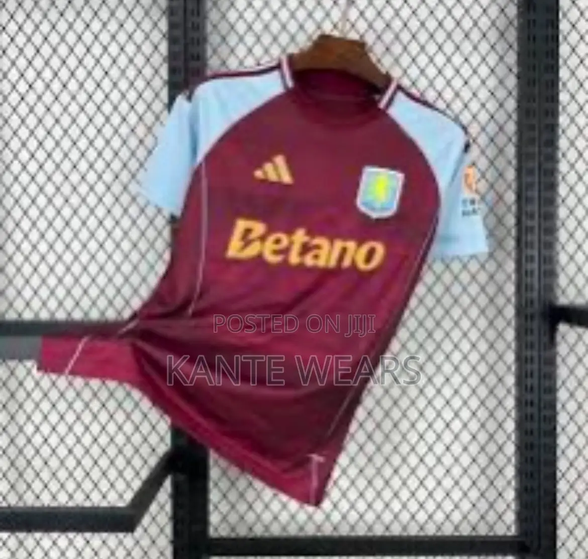 Aston Villa 2025-2026 Home Jersey