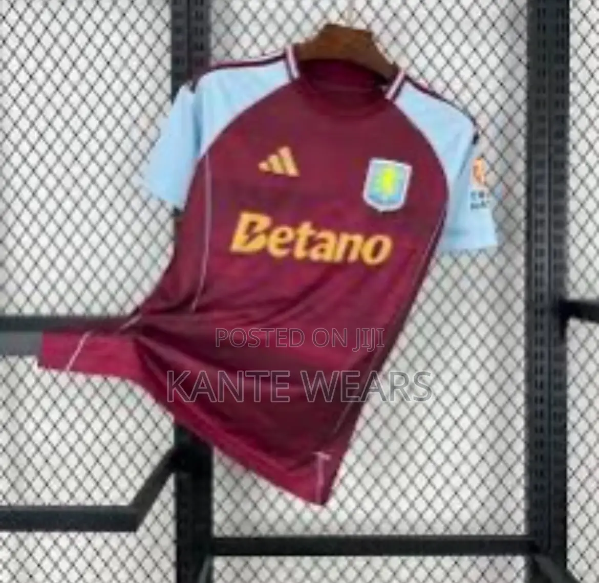 Aston Villa 2025-2026 Home Jersey
