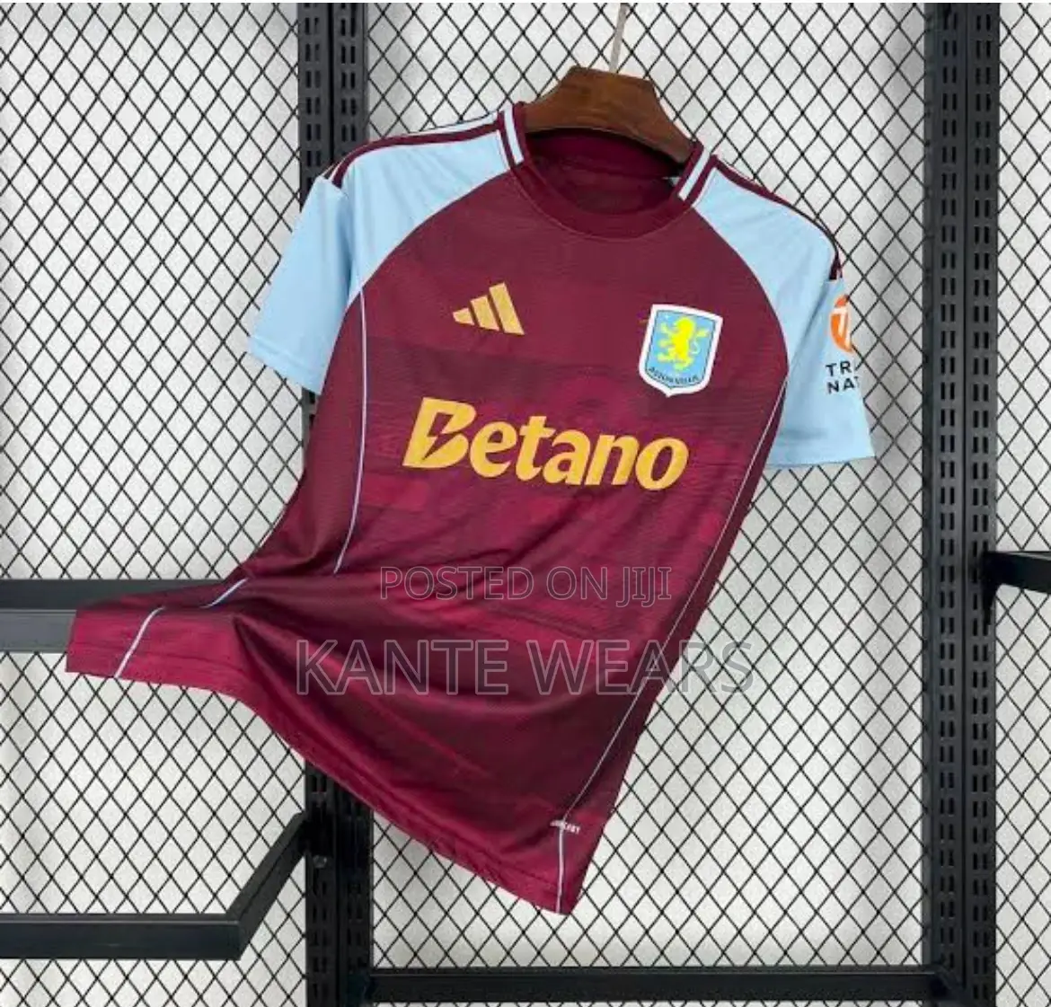 Aston Villa 2025-2026 Home Jersey