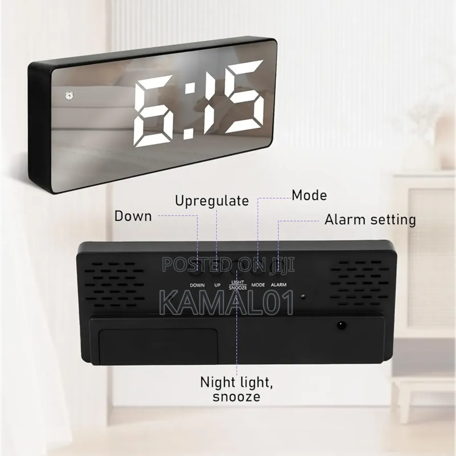 Led Digital Alarm Clock