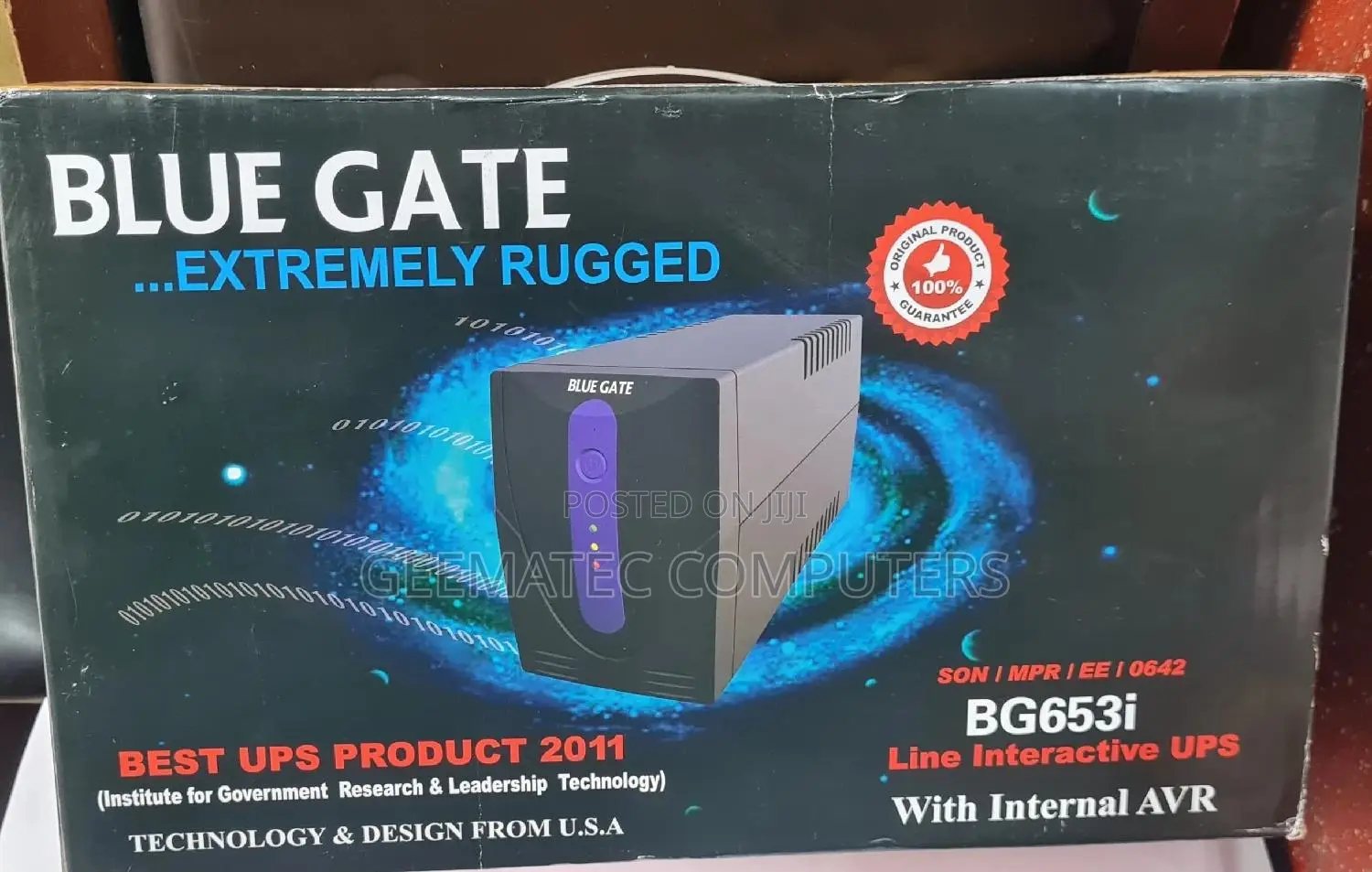 Bluegate Ups 653
