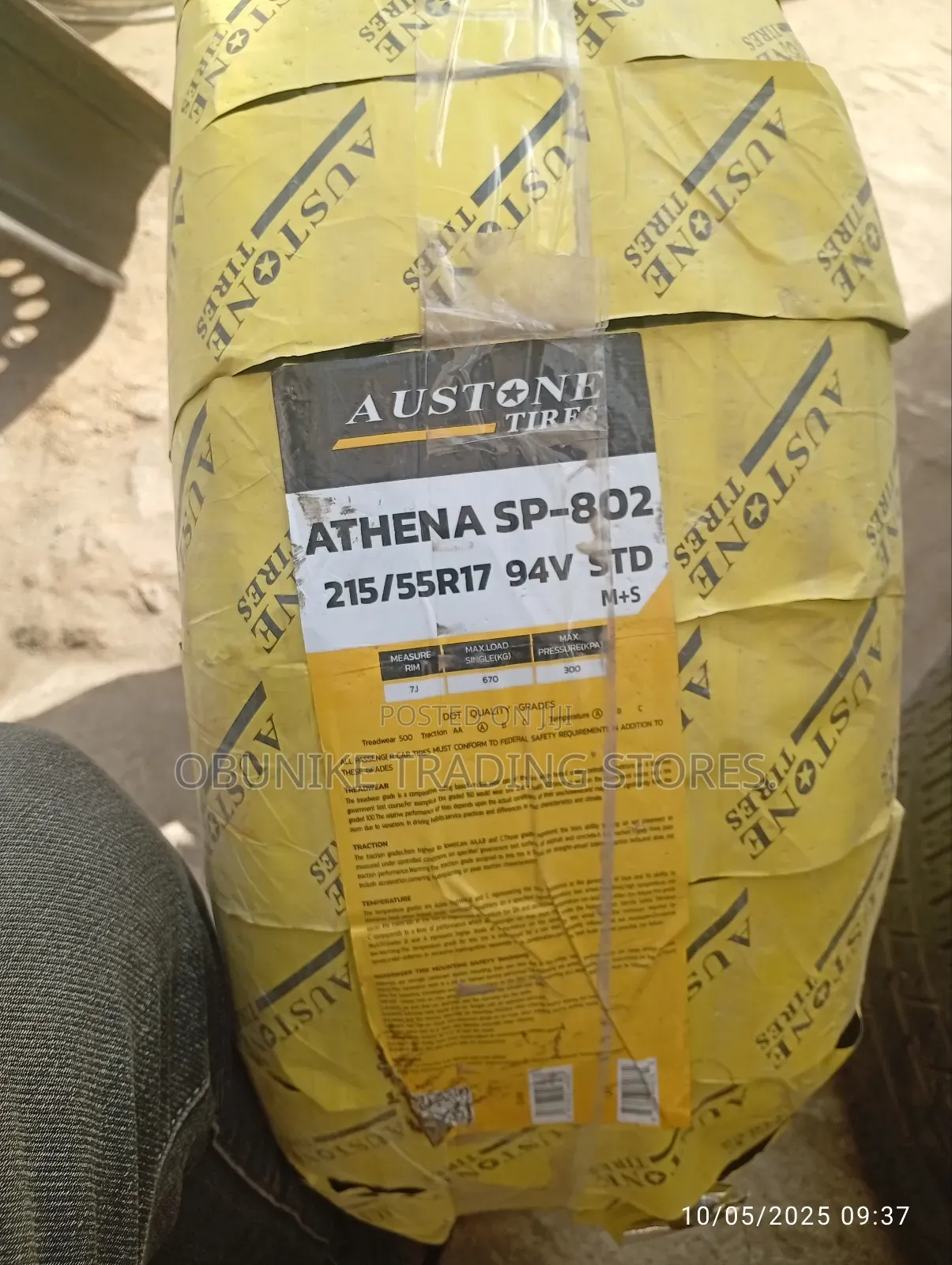 215/55r17 Austone Tyre