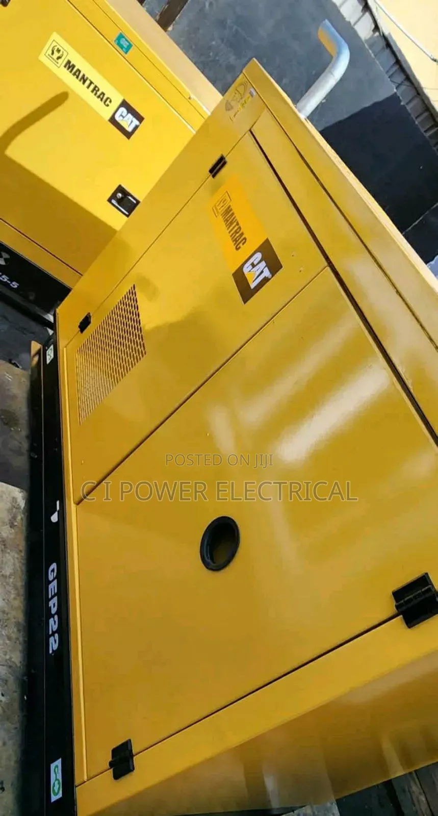 22kva Mantrac Caterpillar Super Silent Soundproof Generator