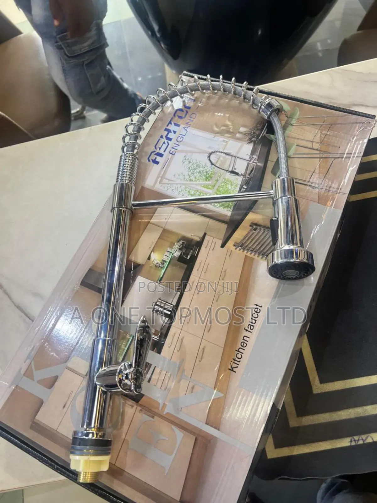 Chrome Spring Tap