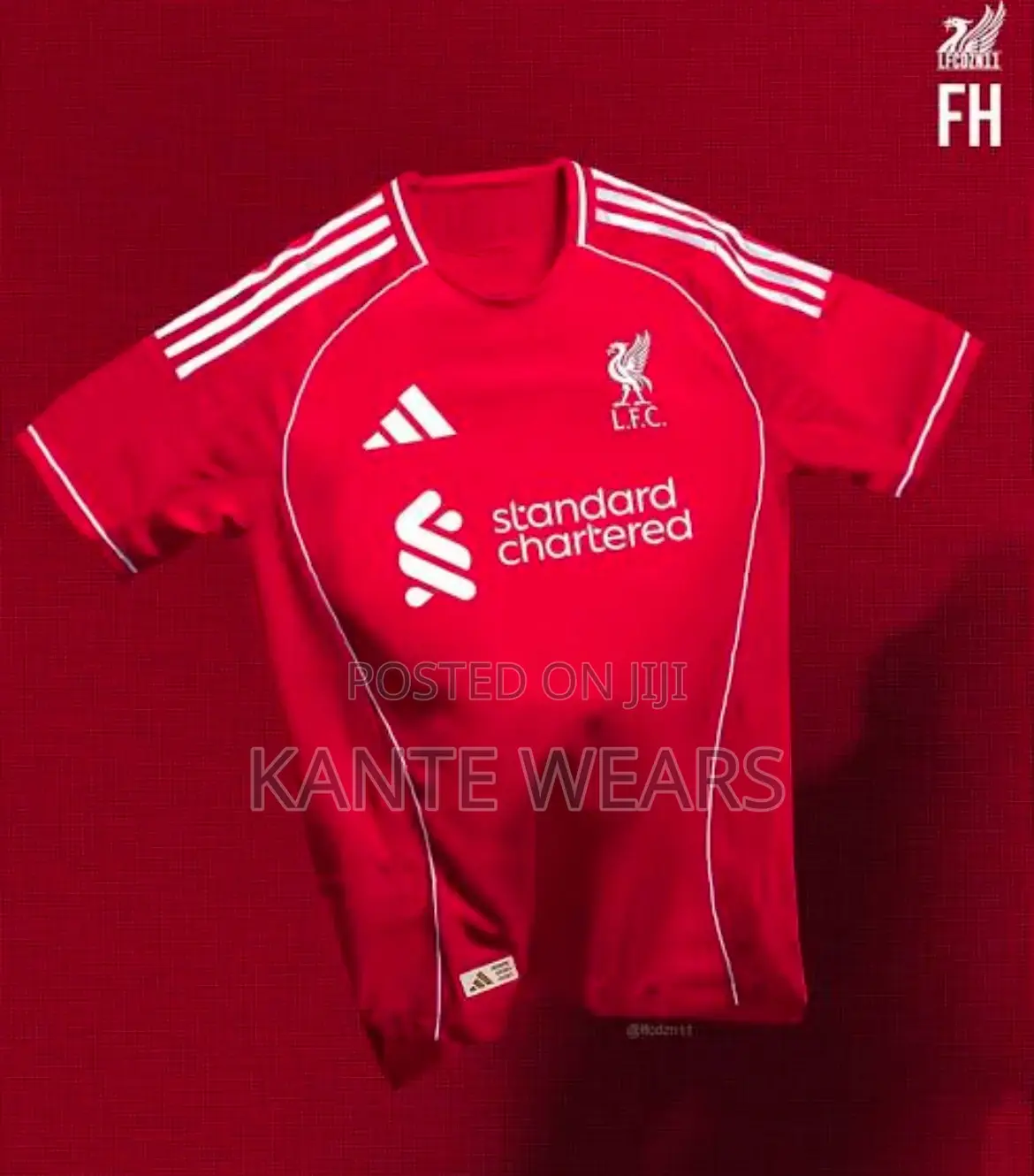 Adidas Liverpool 25-26 Home Kit