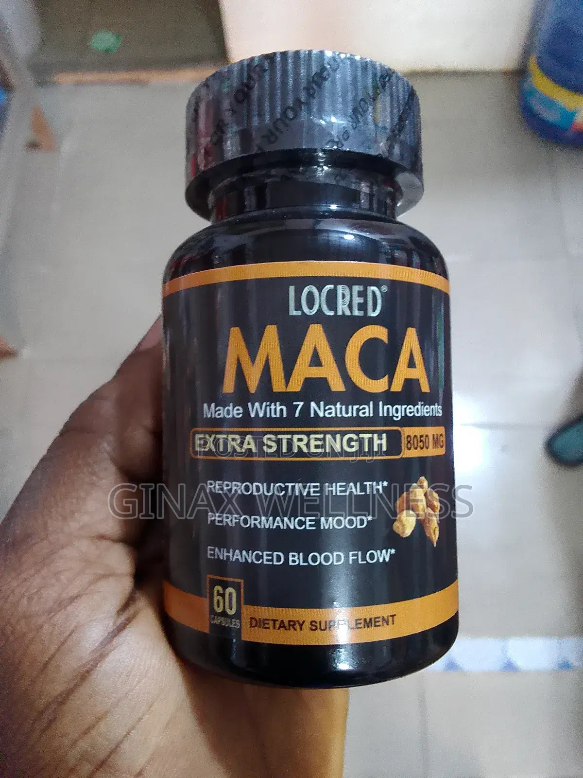 Maca Capsules With 7 Natural Ingredients (8050mg)