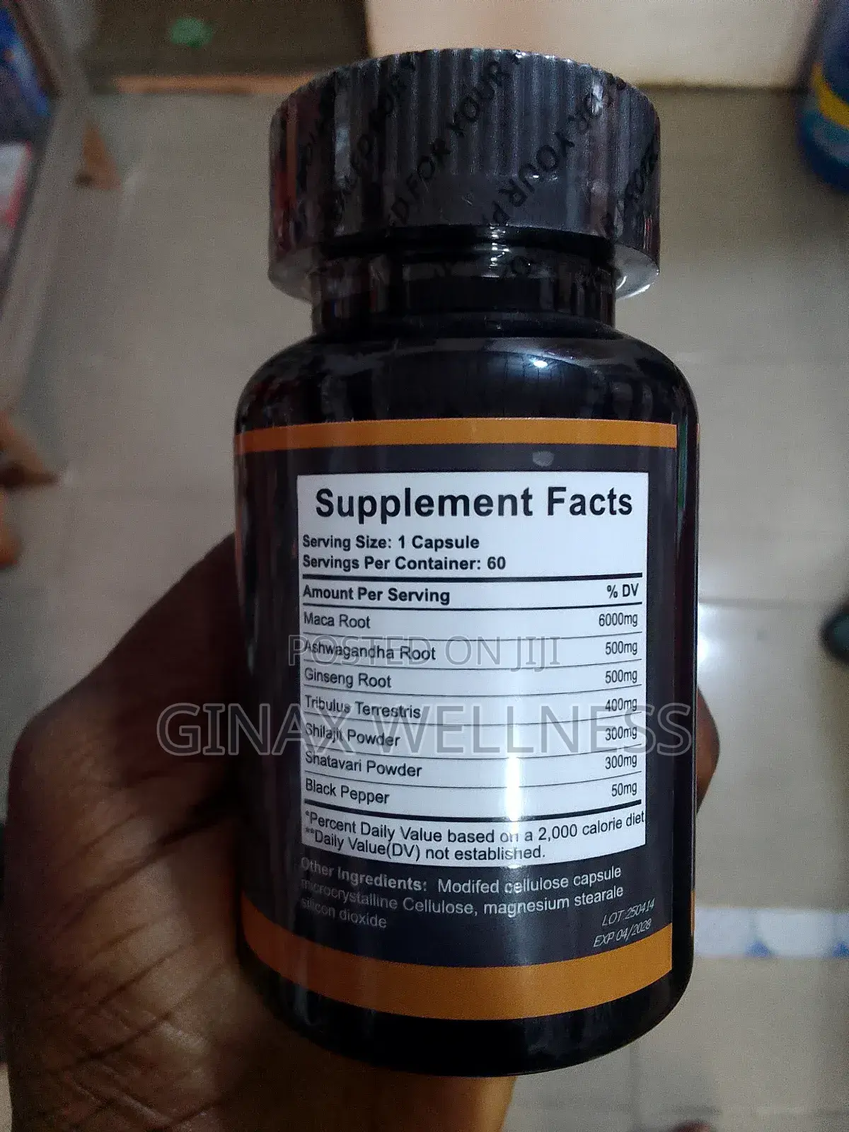 Maca Capsules With 7 Natural Ingredients (8050mg)
