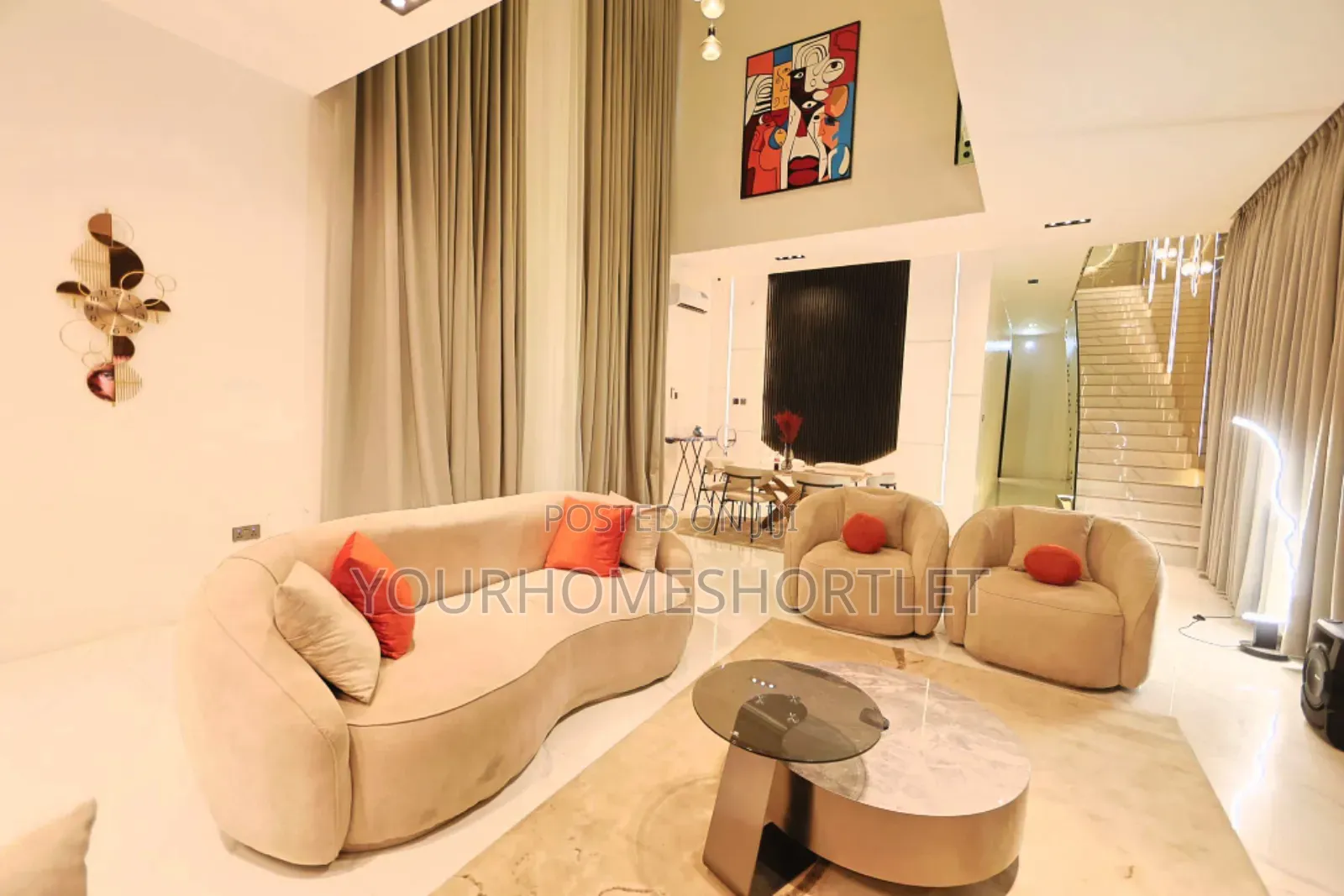 New 5 Bedroom Duplex With Pool, Tennis,Cinema,Ps4 Rooftop