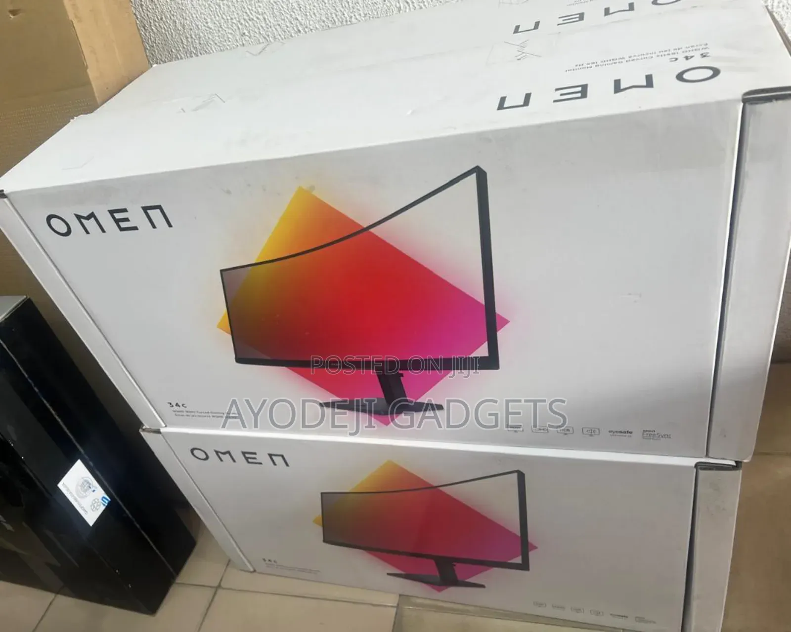 HP Omen 34c (34" ) WQHD Curved Gaming Monitor