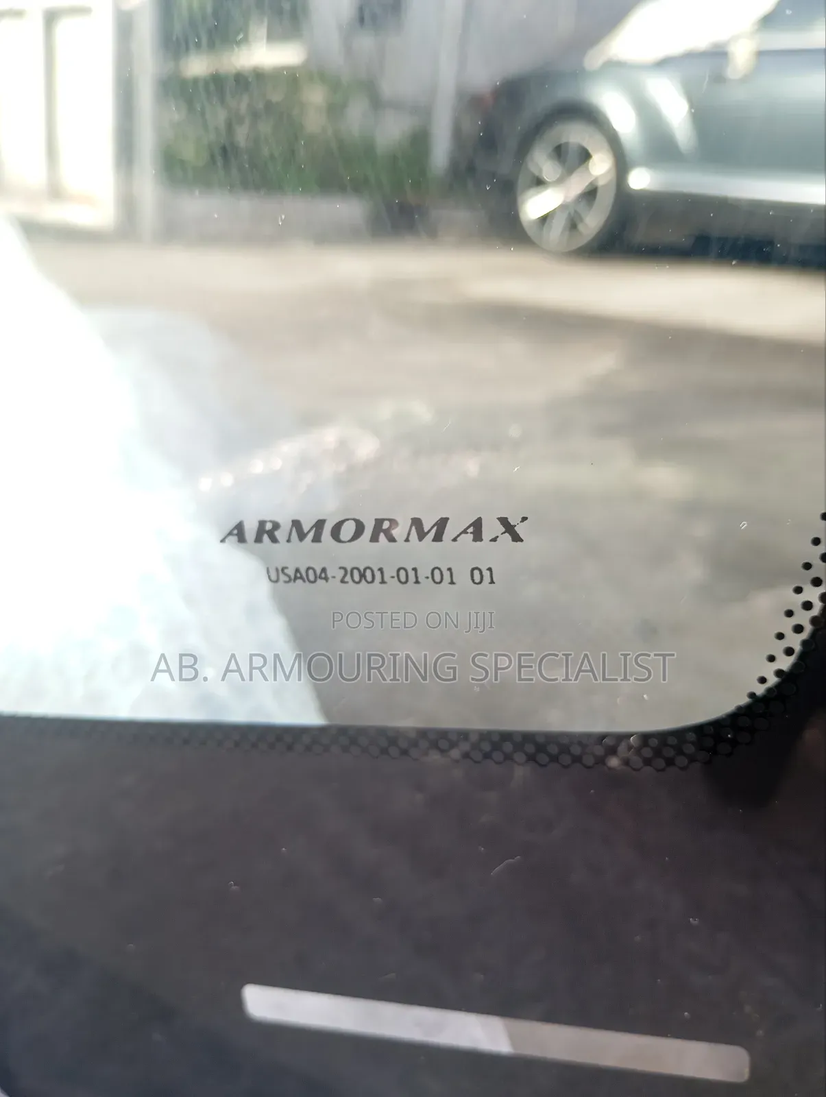 Used/Tokunbo Bullet Proof Vehicle Glasses