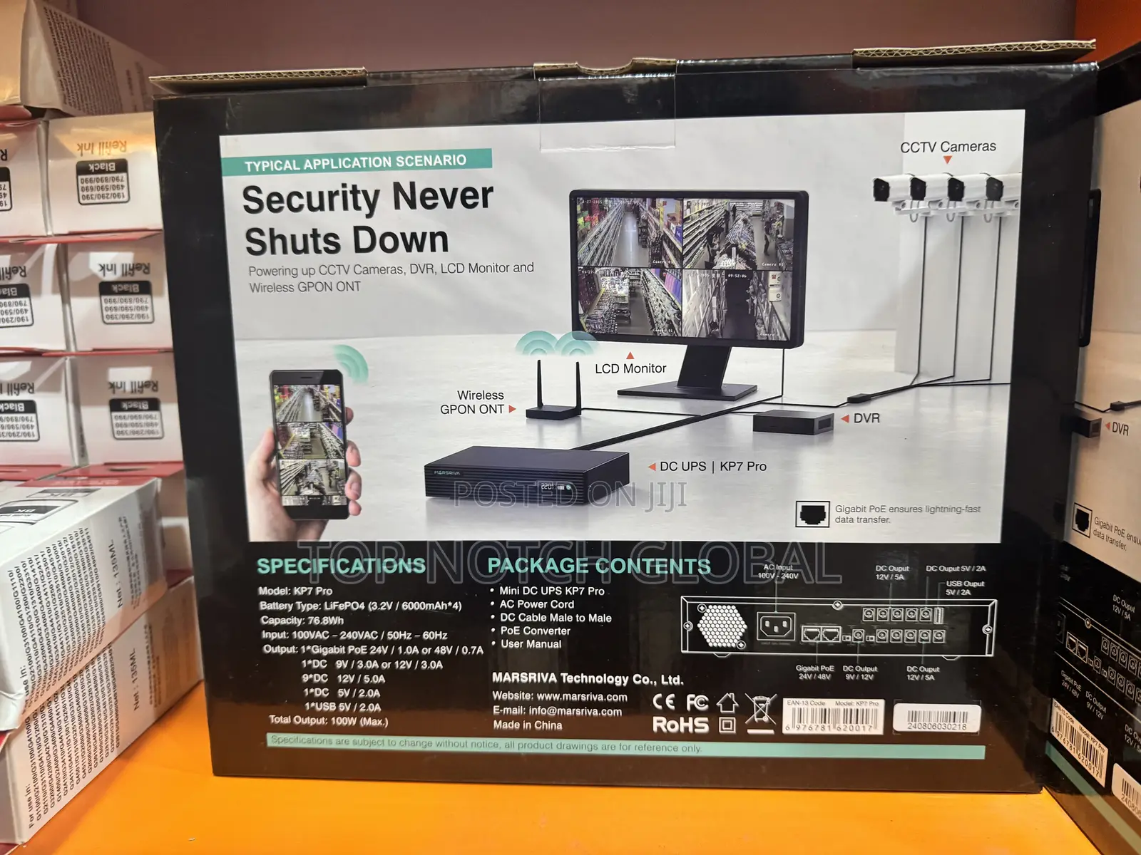 Smart Mini Dc Ups Kp7 Pro
