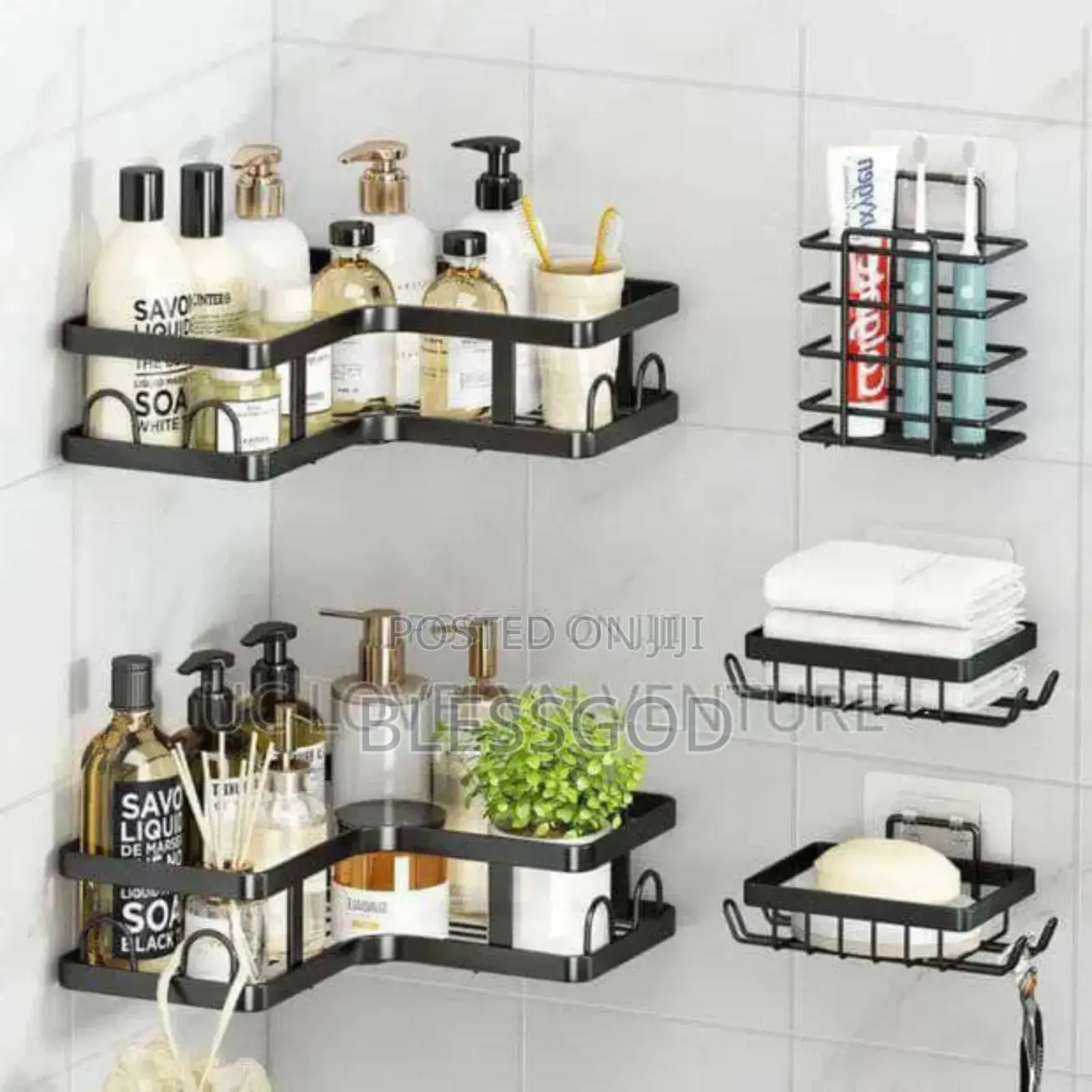 5 In 1 Bathroom Rack