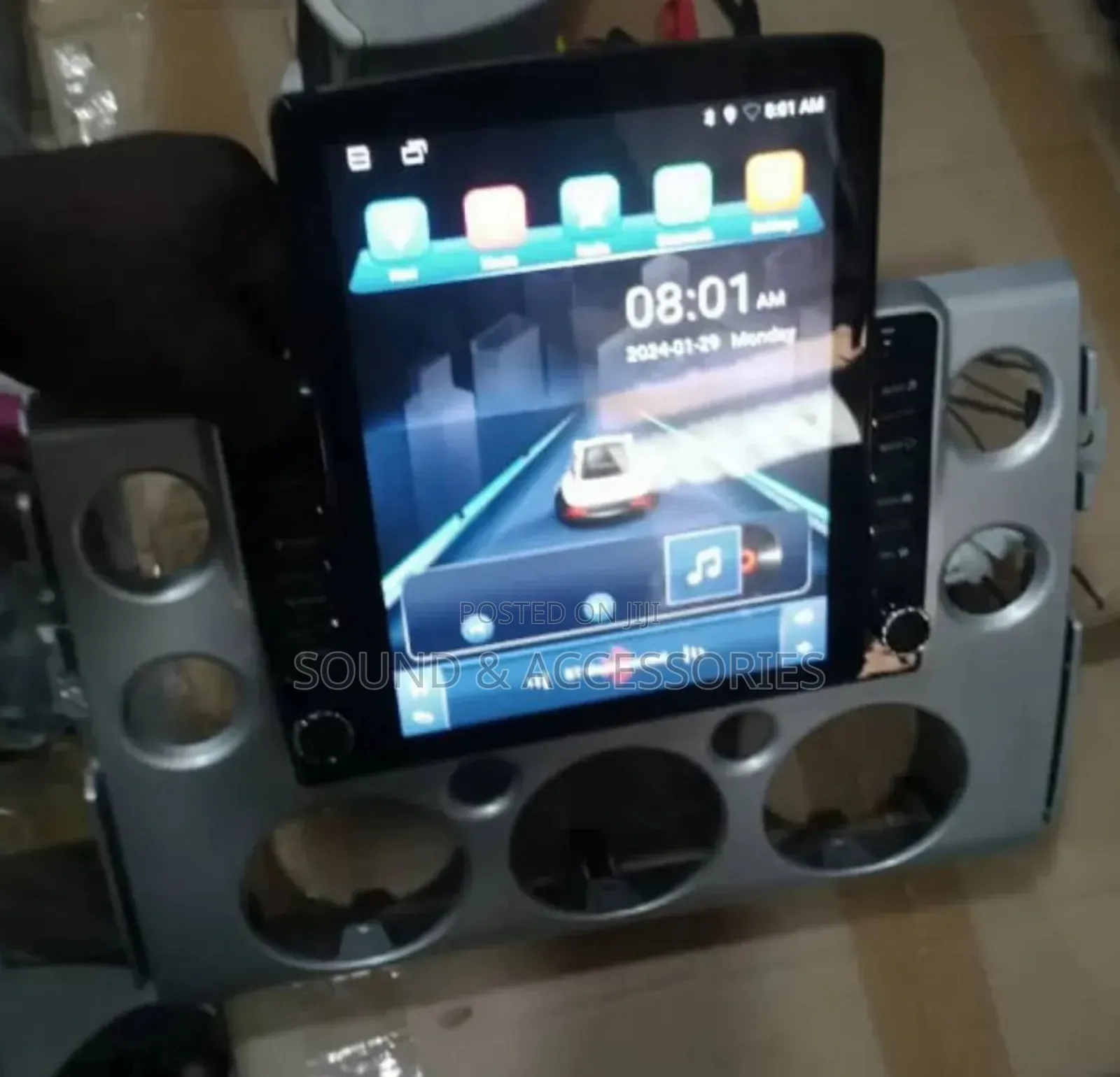 Toyota F J Cruiser 2008 Tesla Android GPS Navigation System