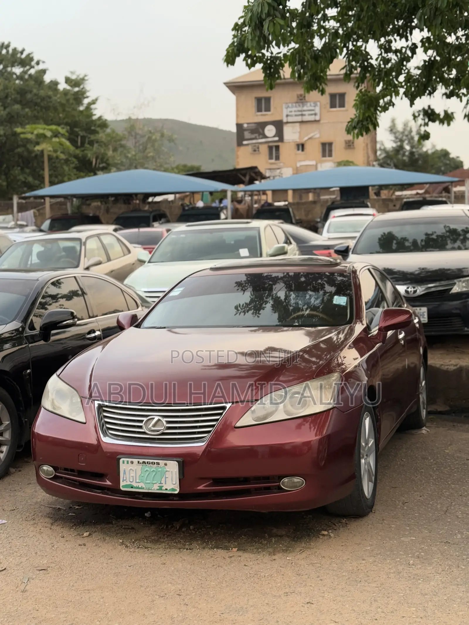 Lexus ES 350 2008 Red