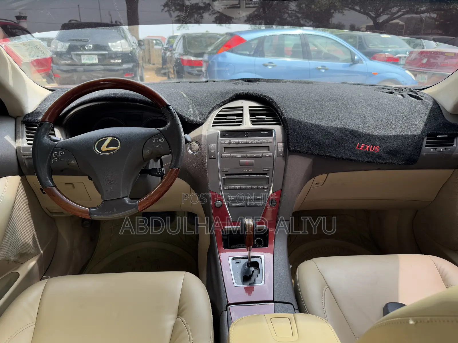 Lexus ES 350 2008 Red