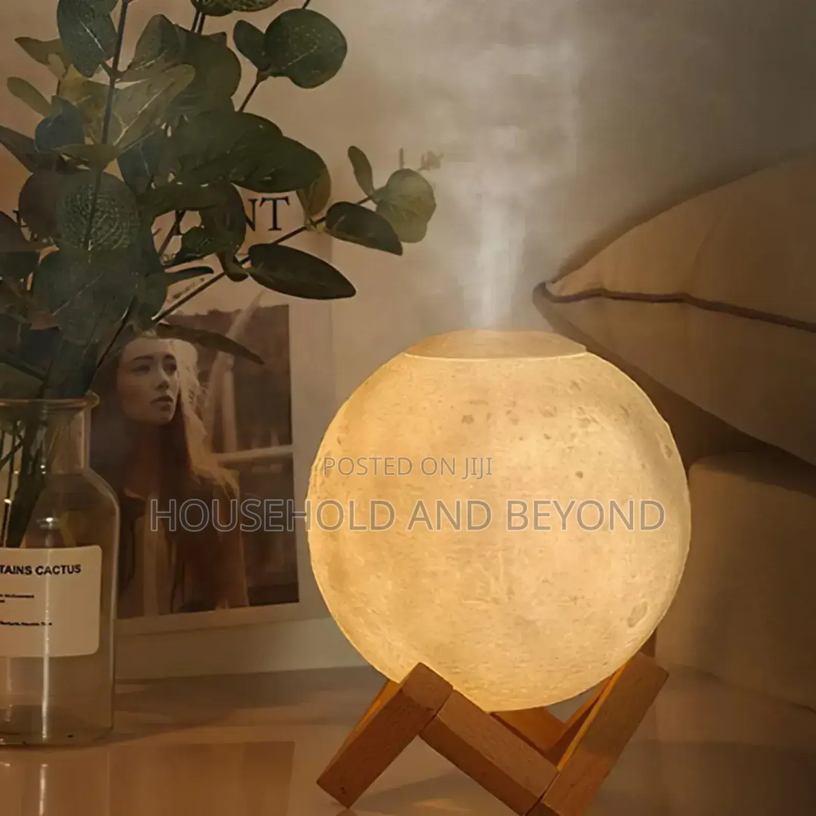 880ml Moon Humidifier Diffuser