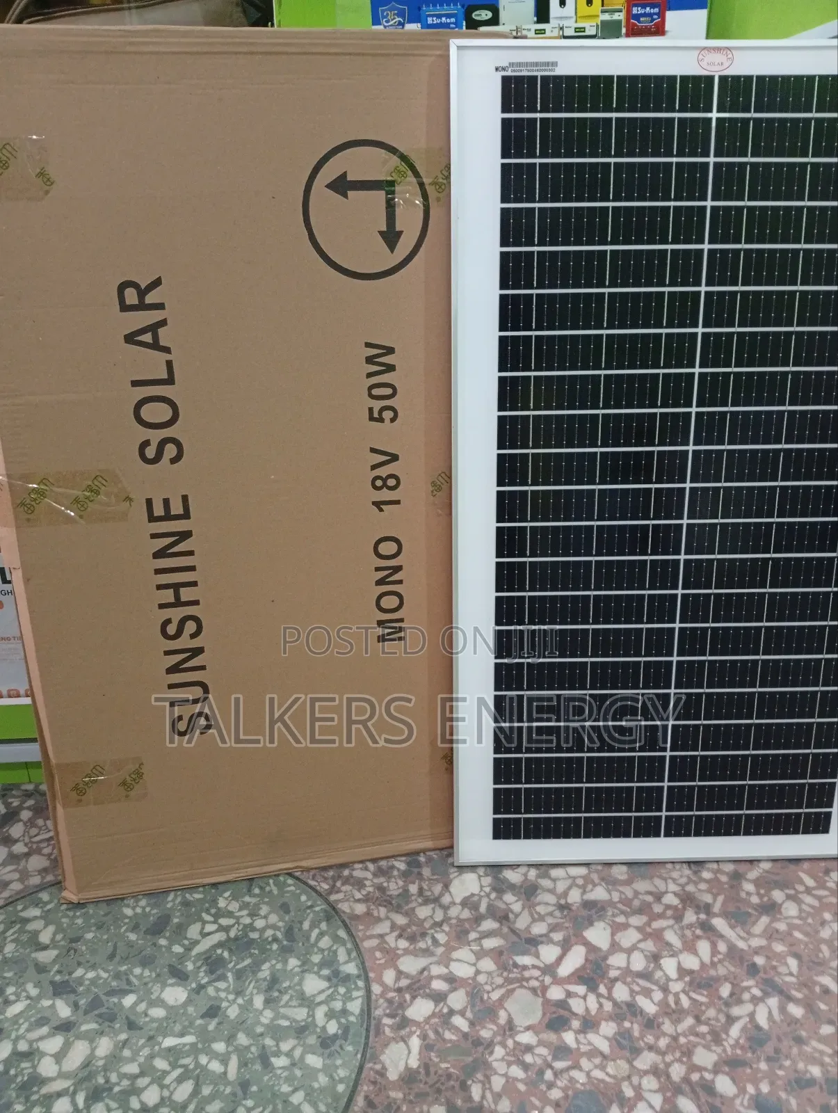 50 Watts 18volts Polycrystalline Solar Panel for 12v
