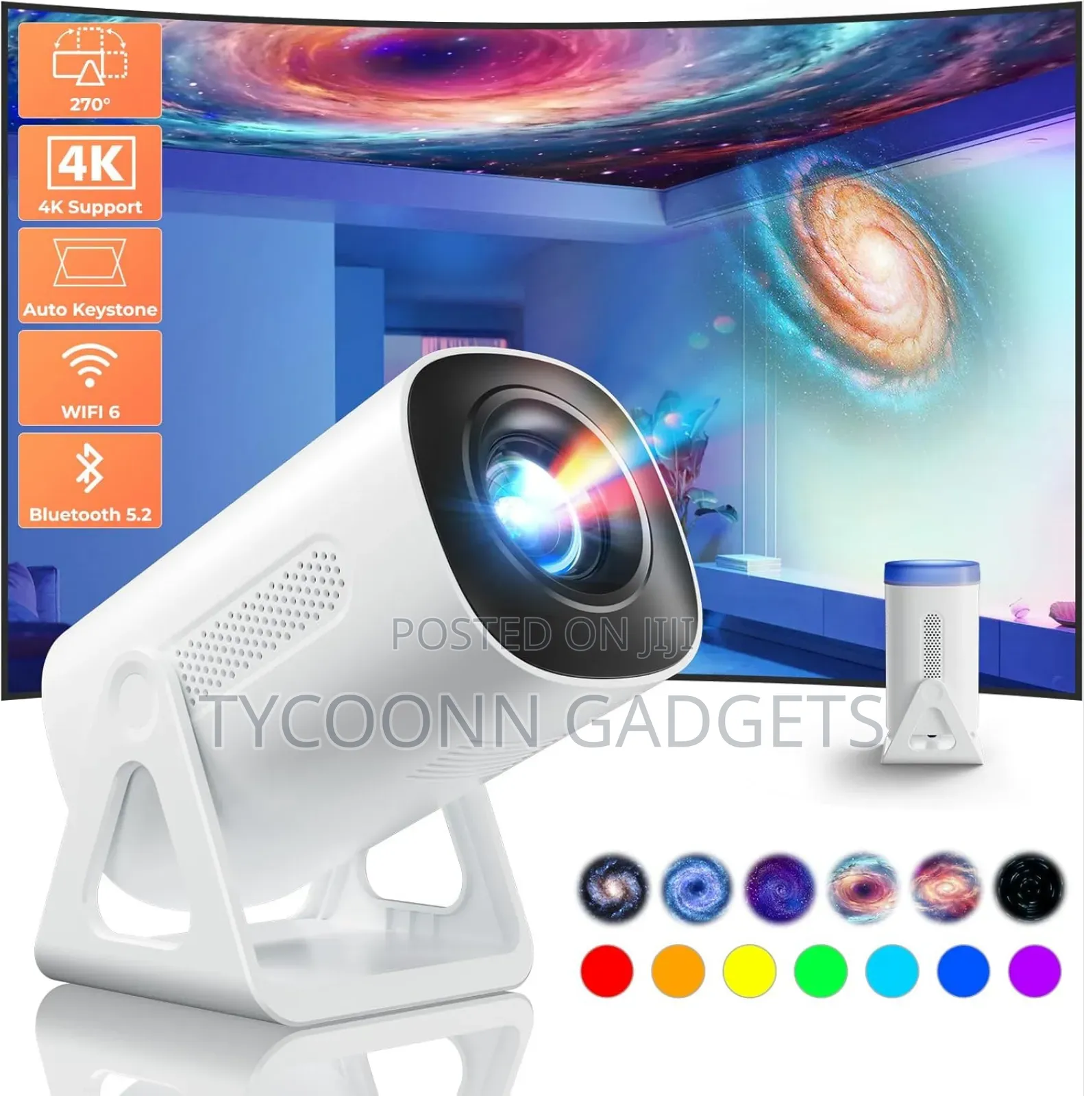 P30 Ultra Hd Smart Android 13 Projector