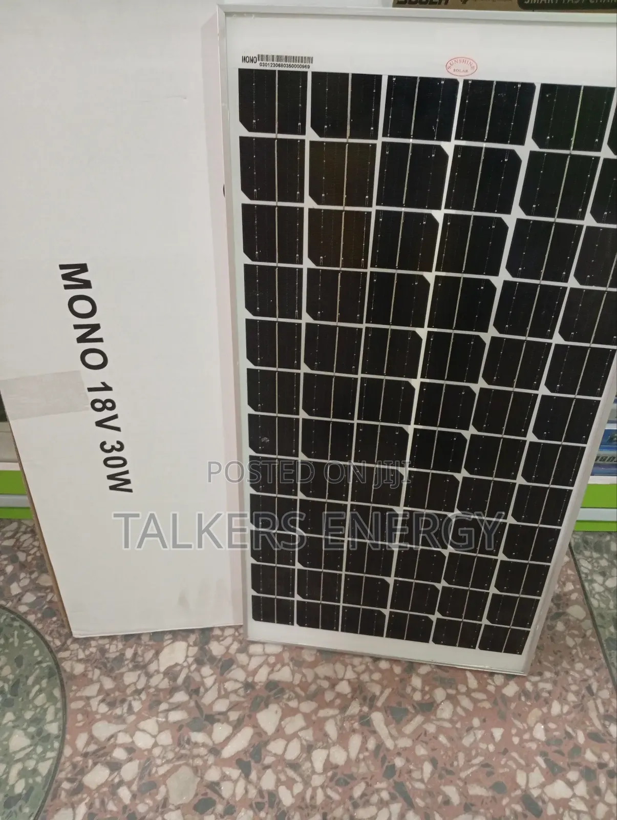 Sunshine 30w 18v Solar Panel(Mono)