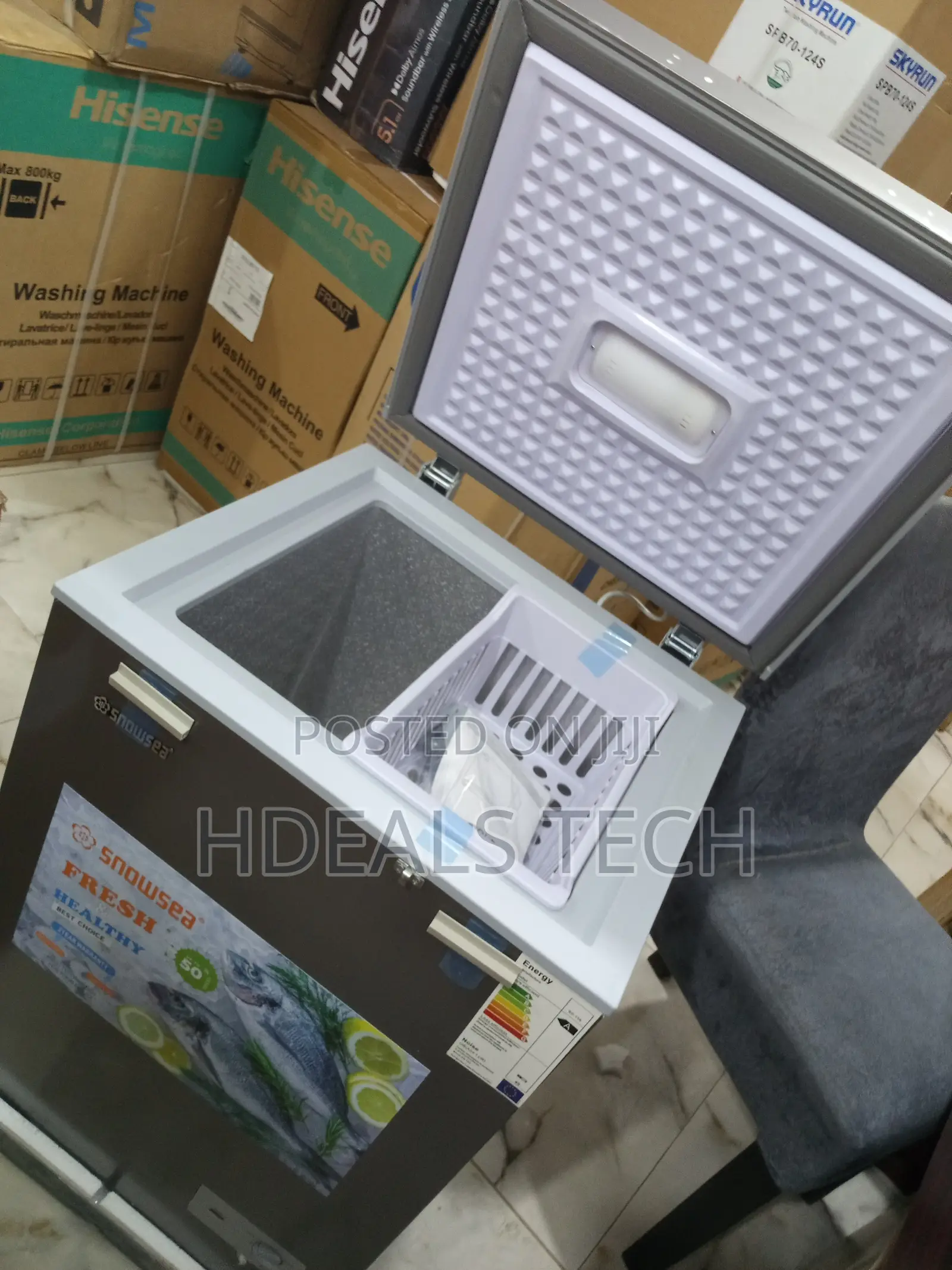 Chill Smart With Smowsea Bd-158 - 100l Deep Freezer