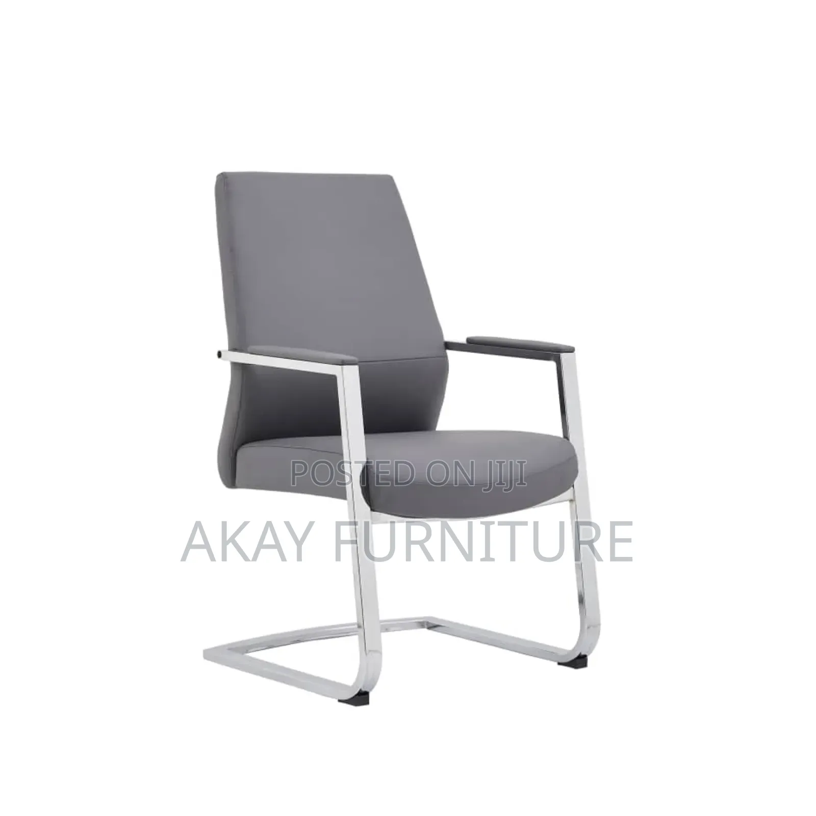 Grey Executive Visitors Chair