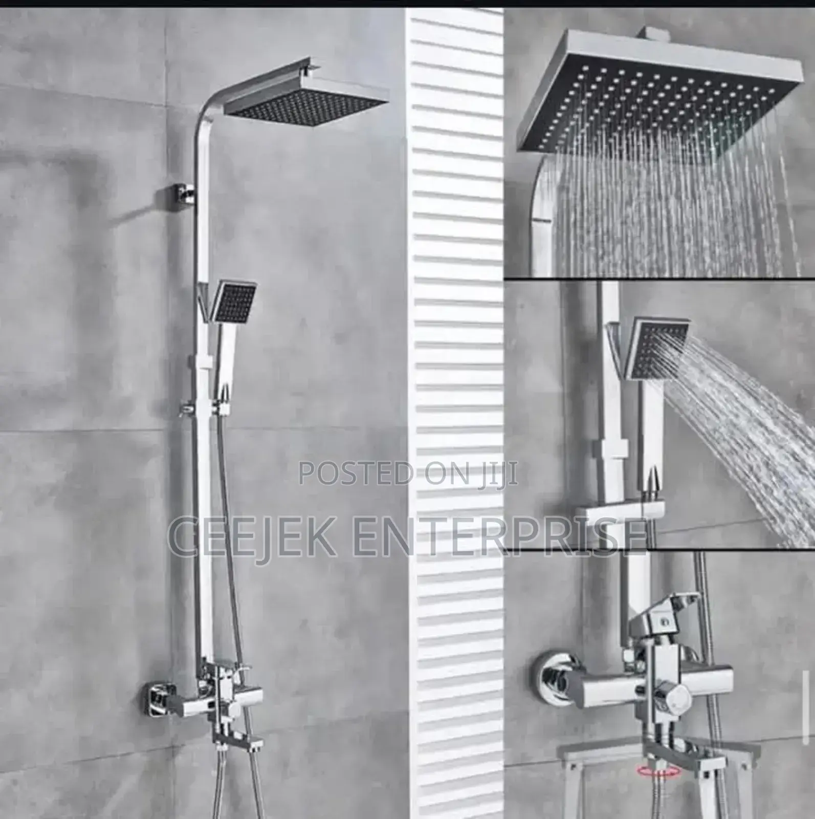 Luxury Stainless Standing Shower