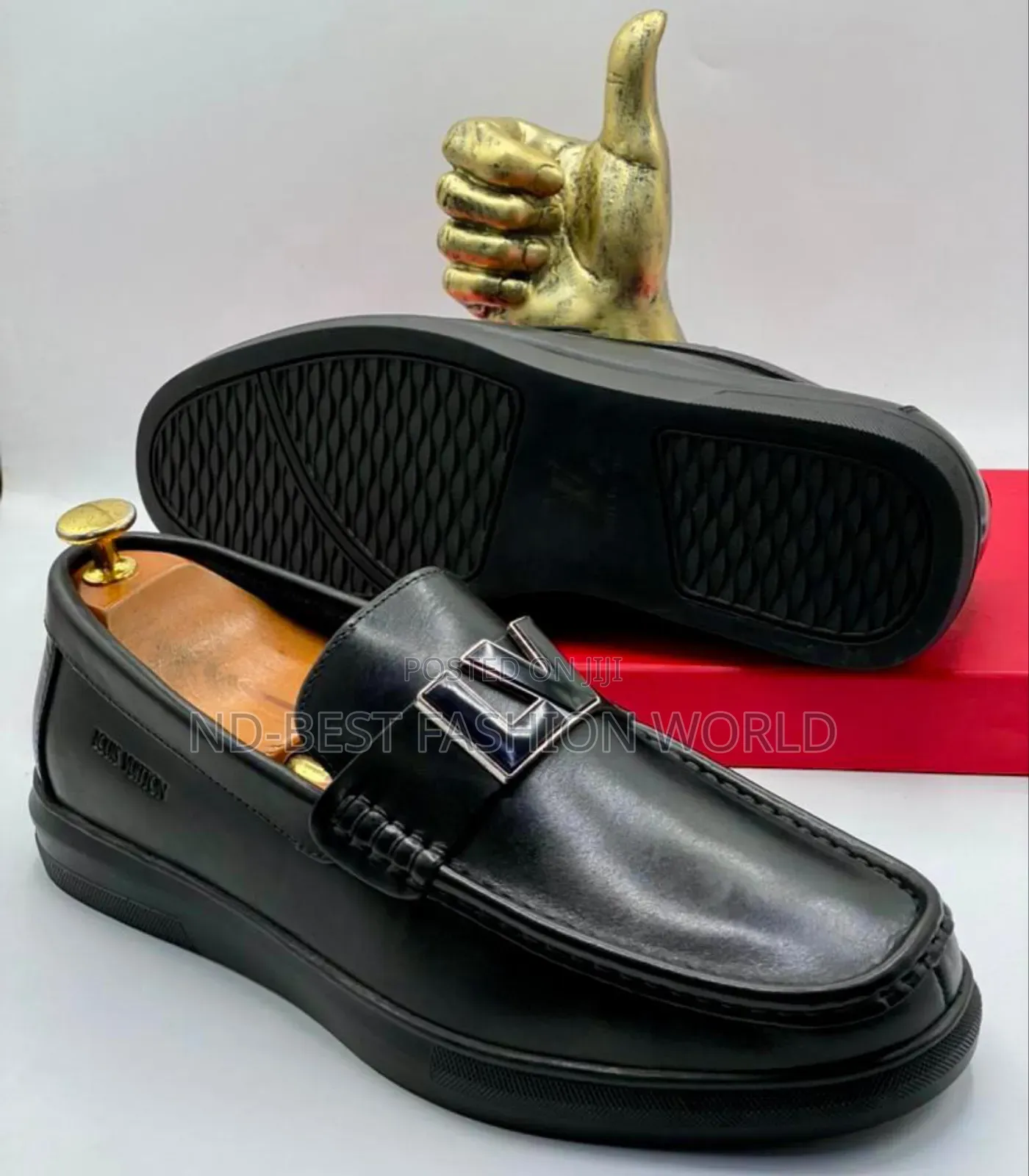 Louis Vuitton Luxury Black Shoes