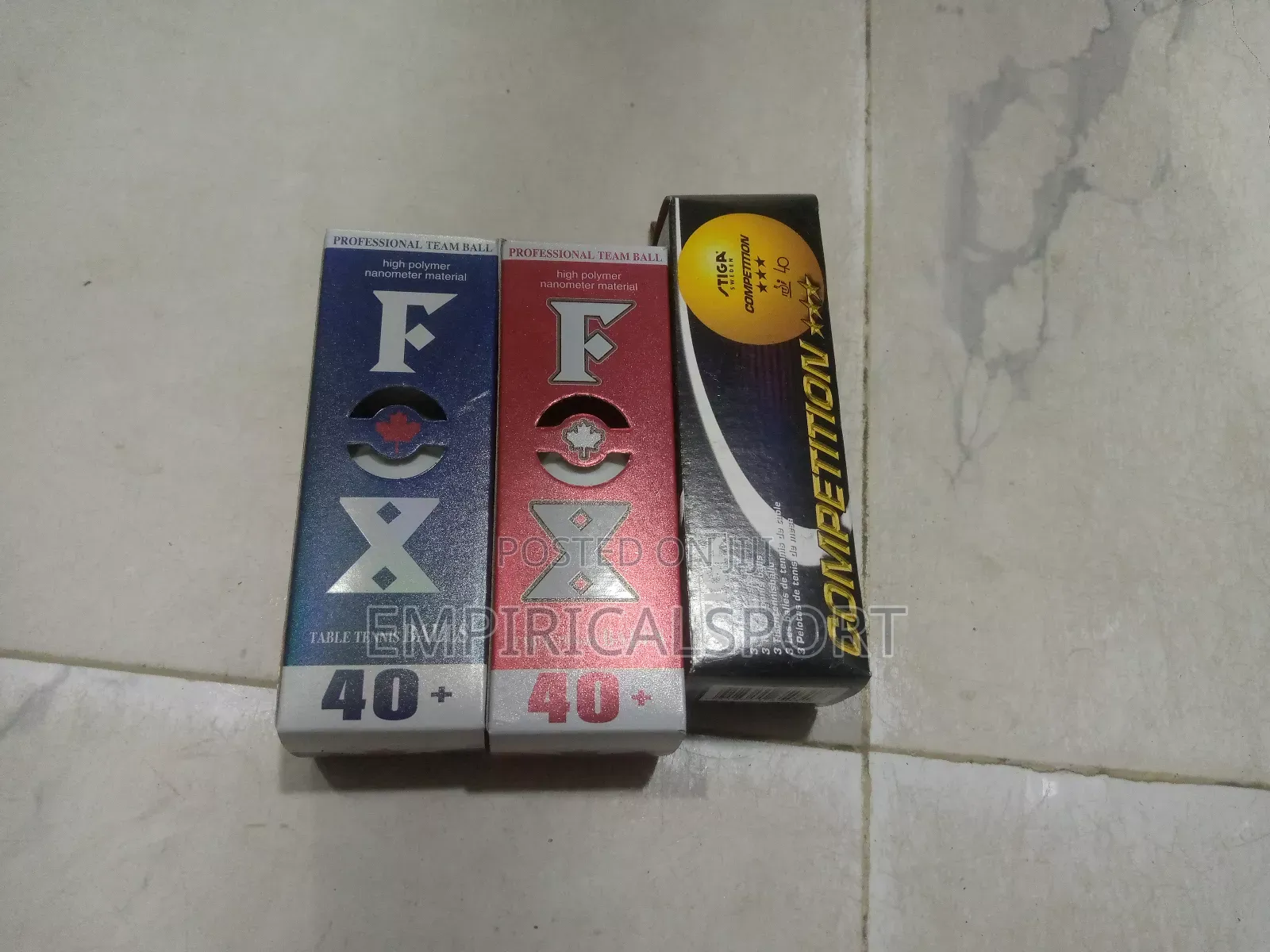 3 in 1 Table Tennis Balls