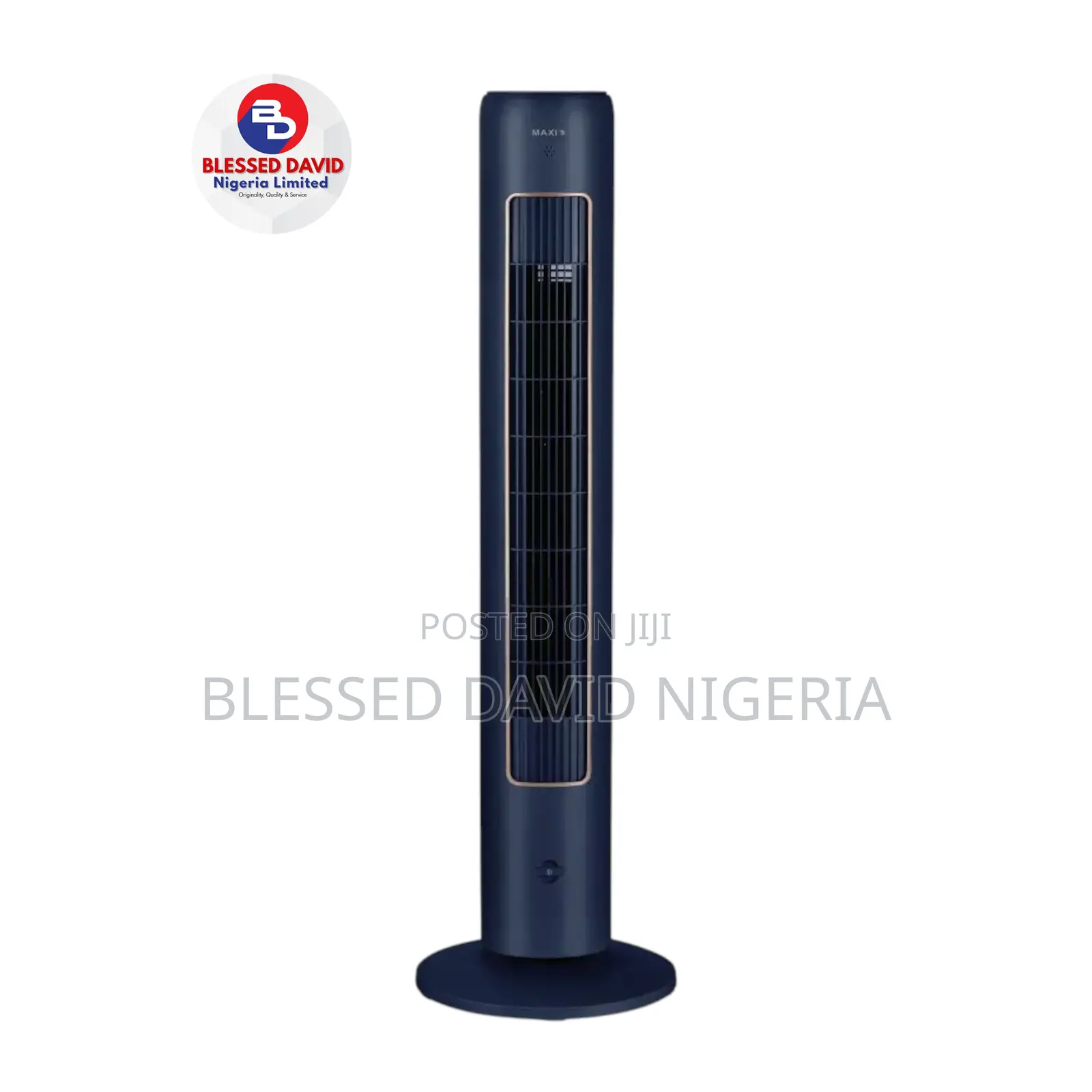 Maxi Tower Fan 43 Inch Blue (10-21cr) Bigger & Better