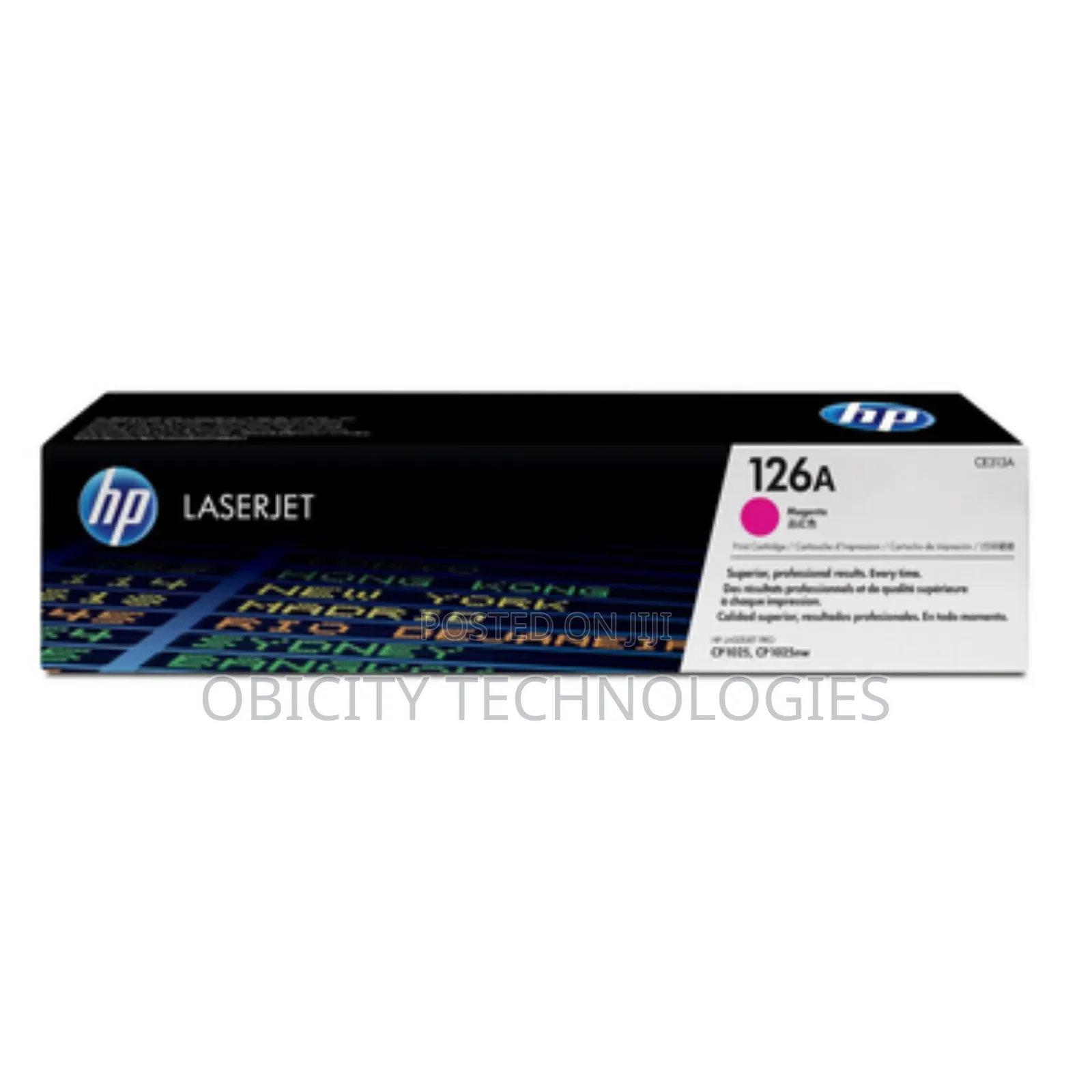 HP 126a Magenta Original Laserjet Toner Cartridge, Ce313a
