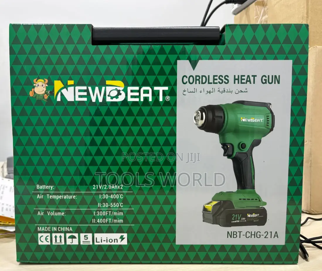 21v Cordless Heat Gun | Lightweight High Performance