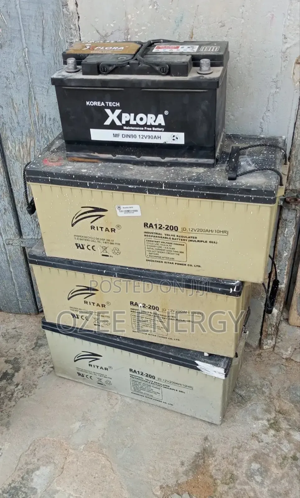 We're Buyers of Dead Inverter/Solar Battery (Battery Scrap)