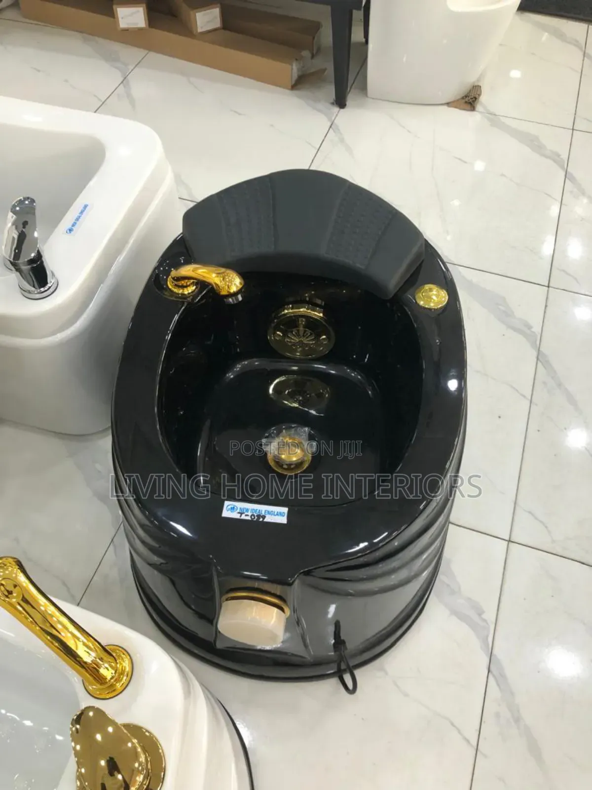 Black Pedicure Bowl
