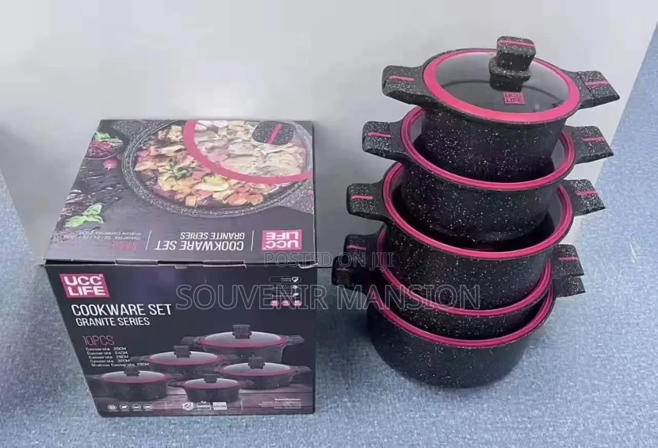 Cookware Set Ucc Life Granite Pot