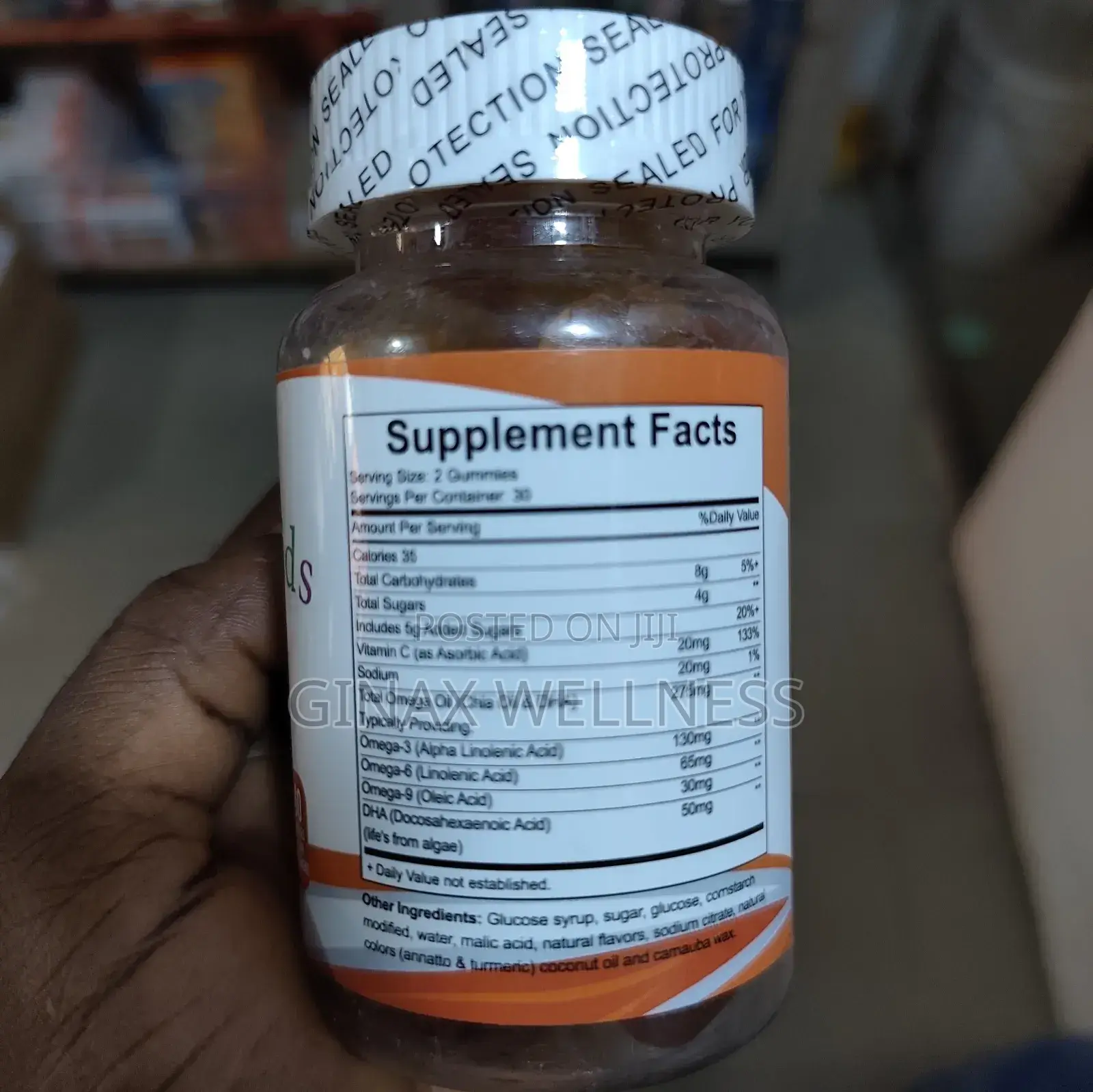 Smart Kids Gummies With Omega-3-6-9 and Dha