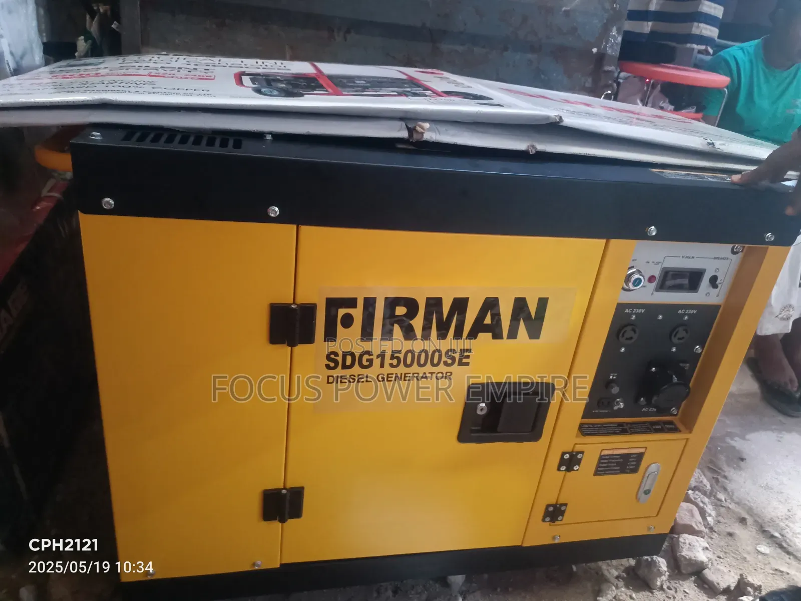 Original10kva Firman Generator Soundproof % Copper Coil